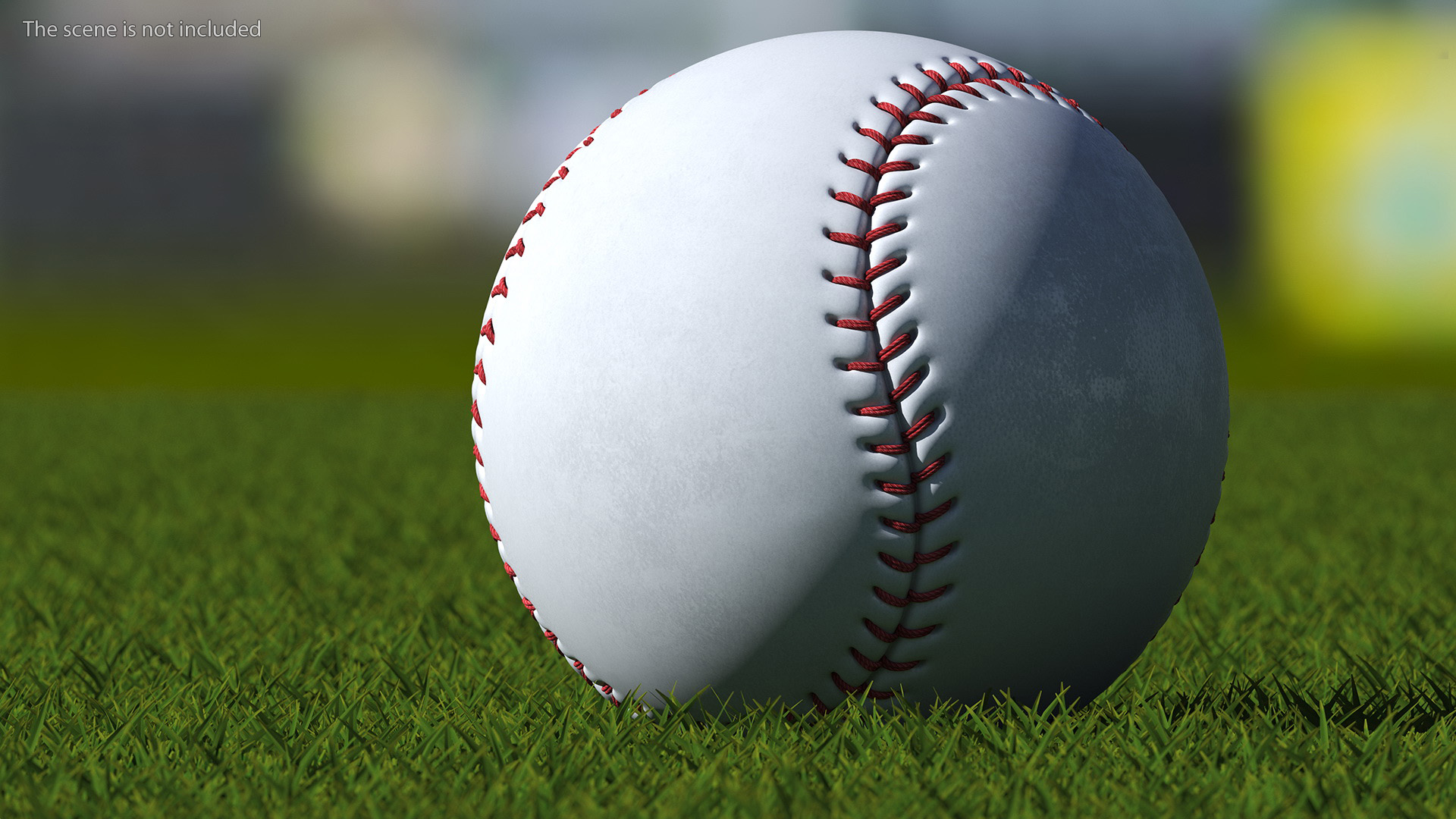 3D Baseball Ball model