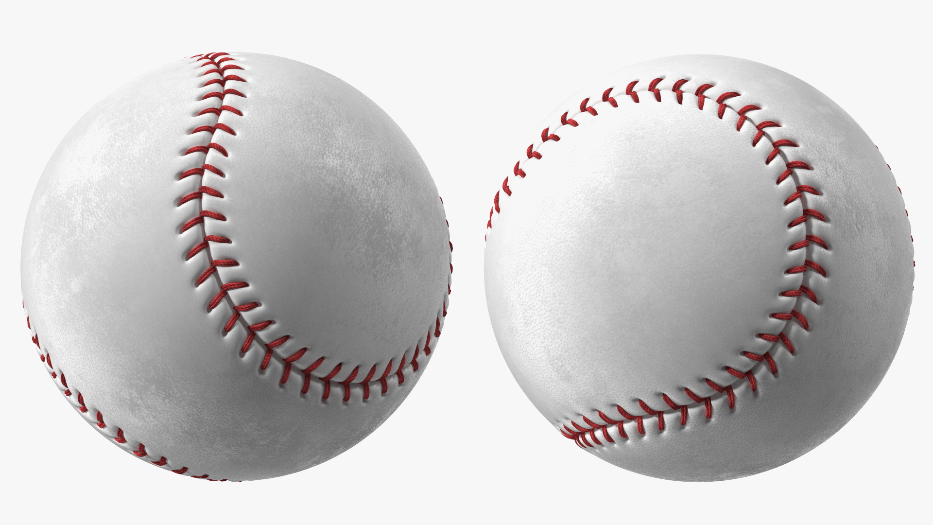 3D Baseball Ball model