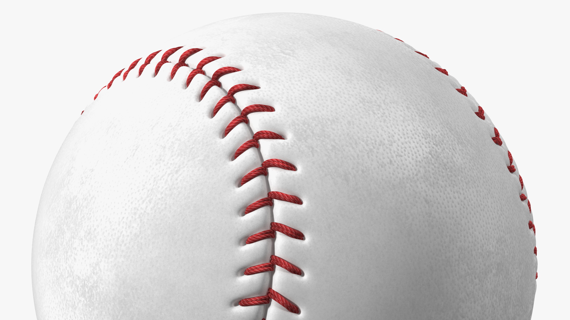 3D Baseball Ball model