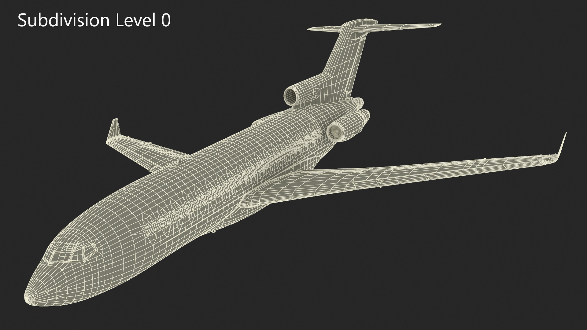 3D Charter Boeing 727-100 Kalitta Charters Rigged