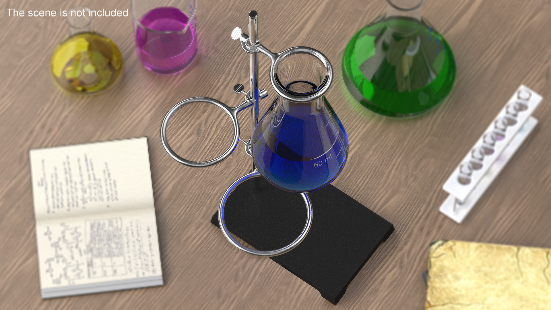 3D Ring Stand Flask