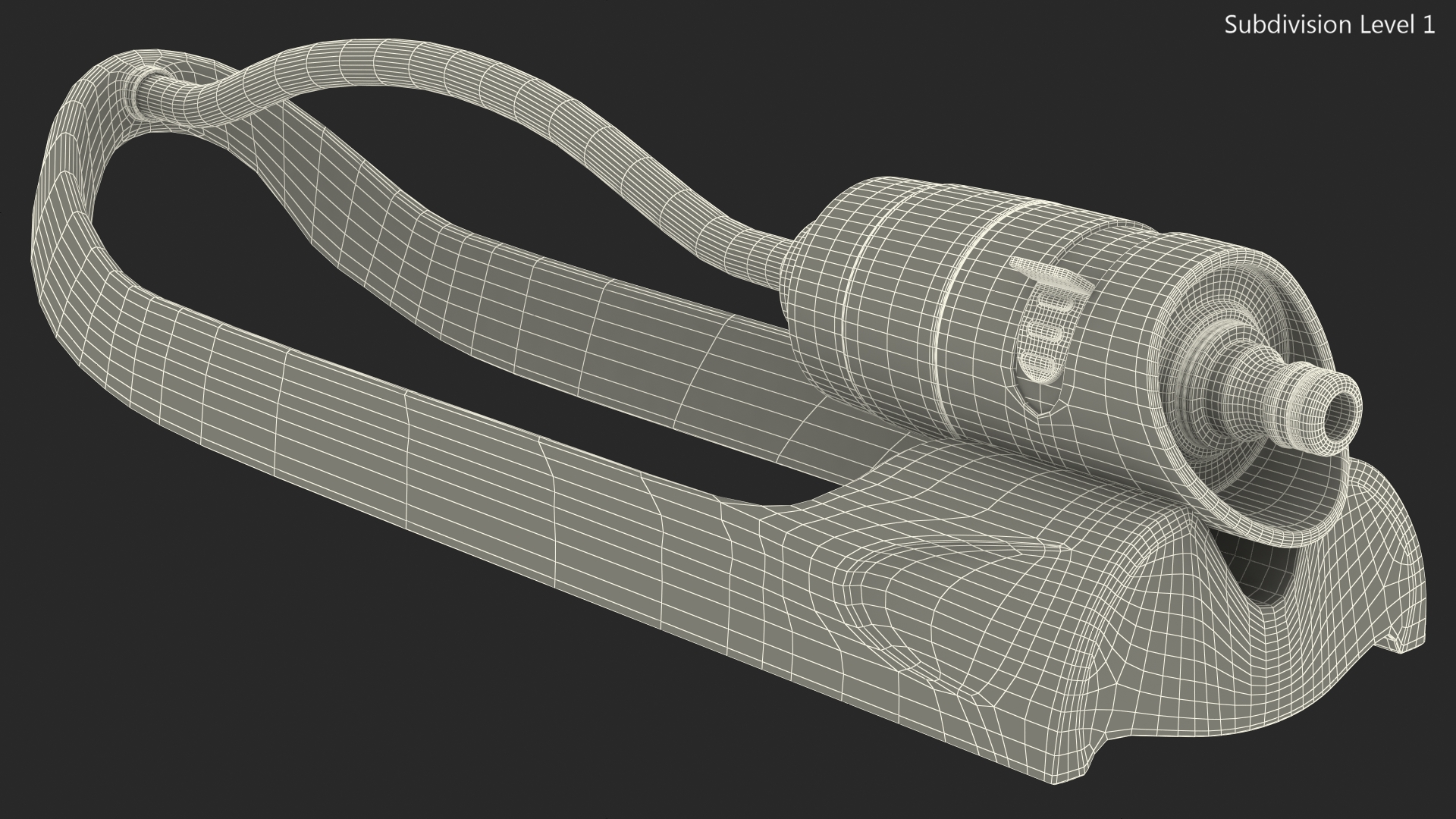 3D Rectangular Garden Sprinkler model