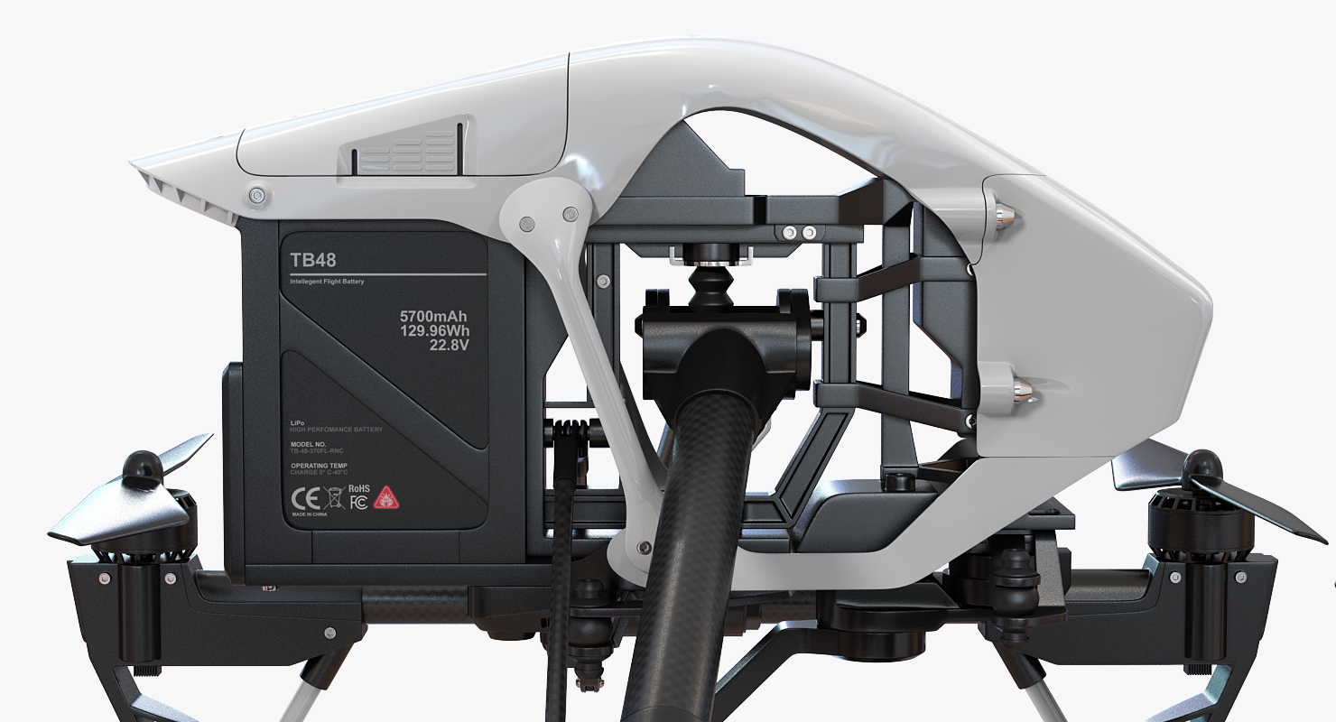 DJI Inspire 1 Pro Drone with 4K Camera Set 3D