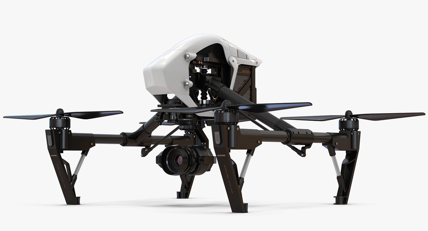 DJI Inspire 1 Pro Drone with 4K Camera Set 3D