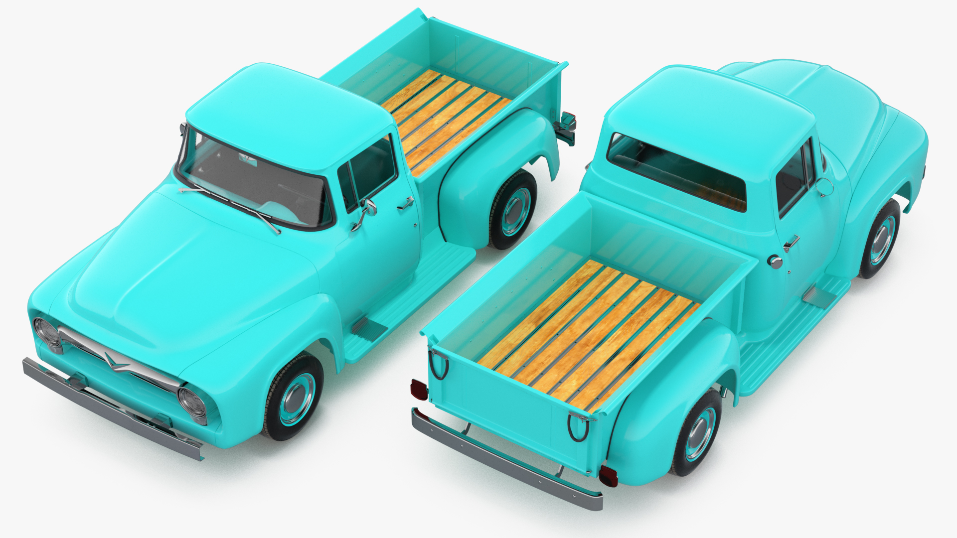 3D model Classic Pickup Truck