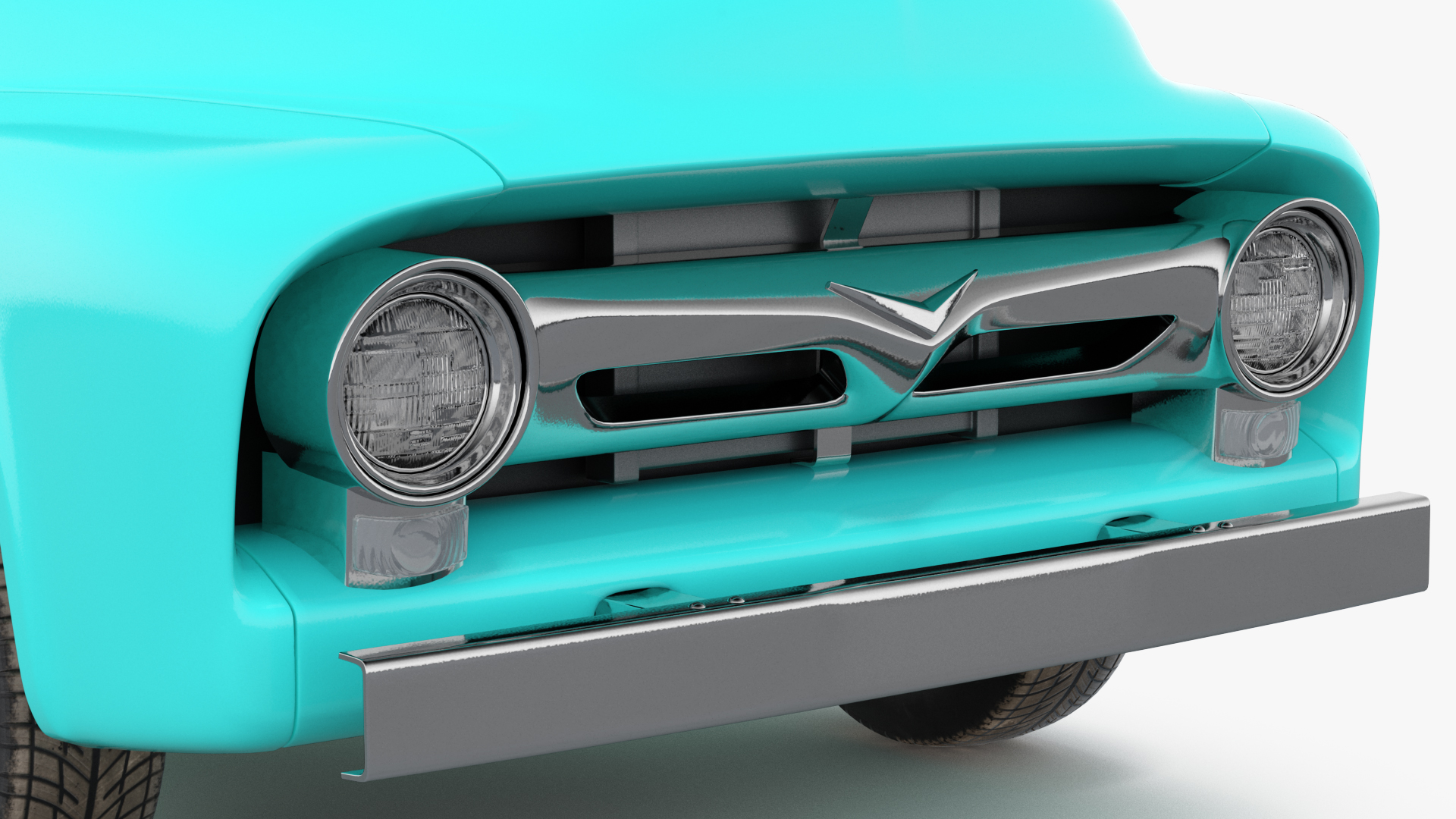 3D model Classic Pickup Truck