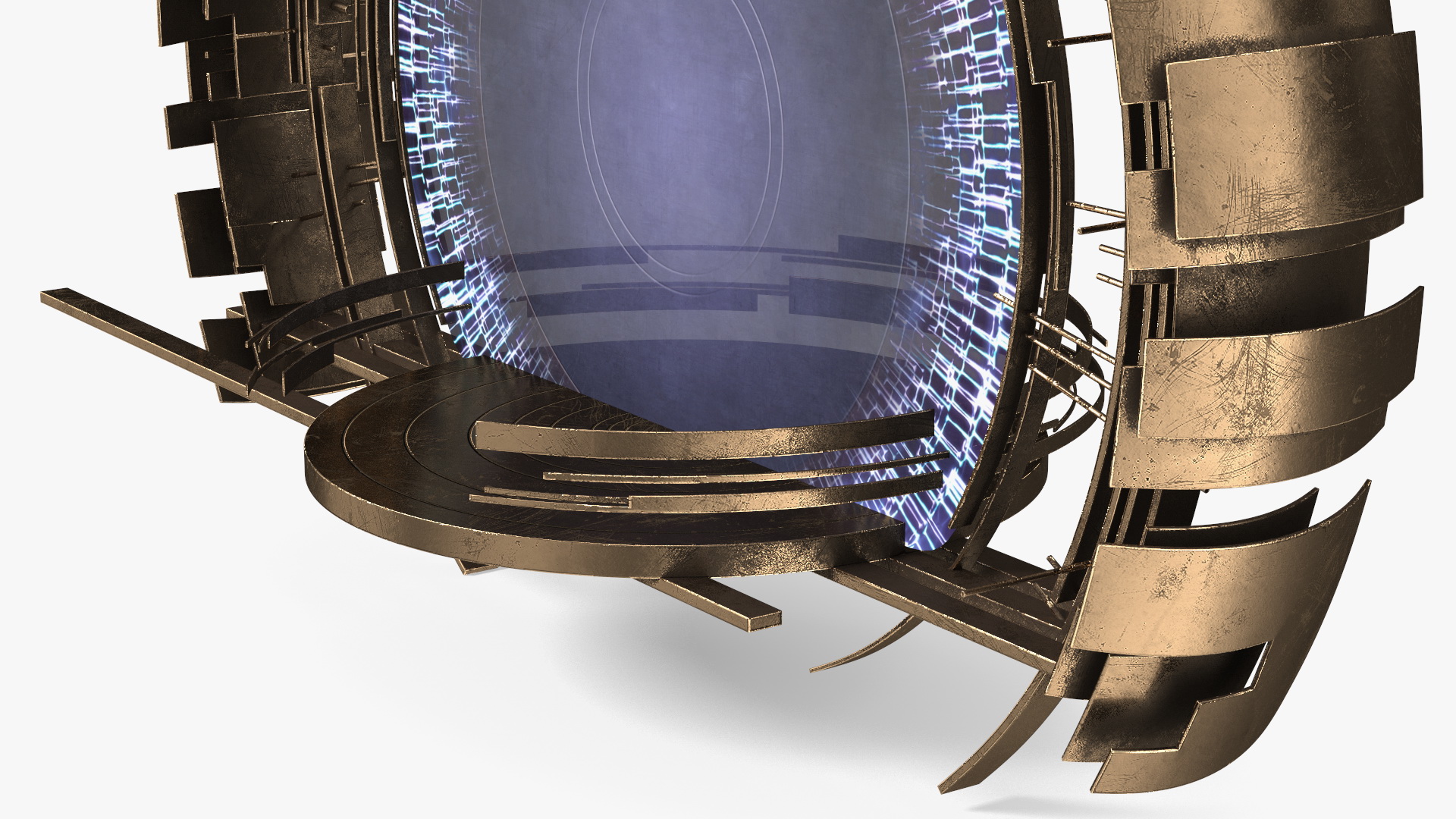 3D Circle Portal Gate model