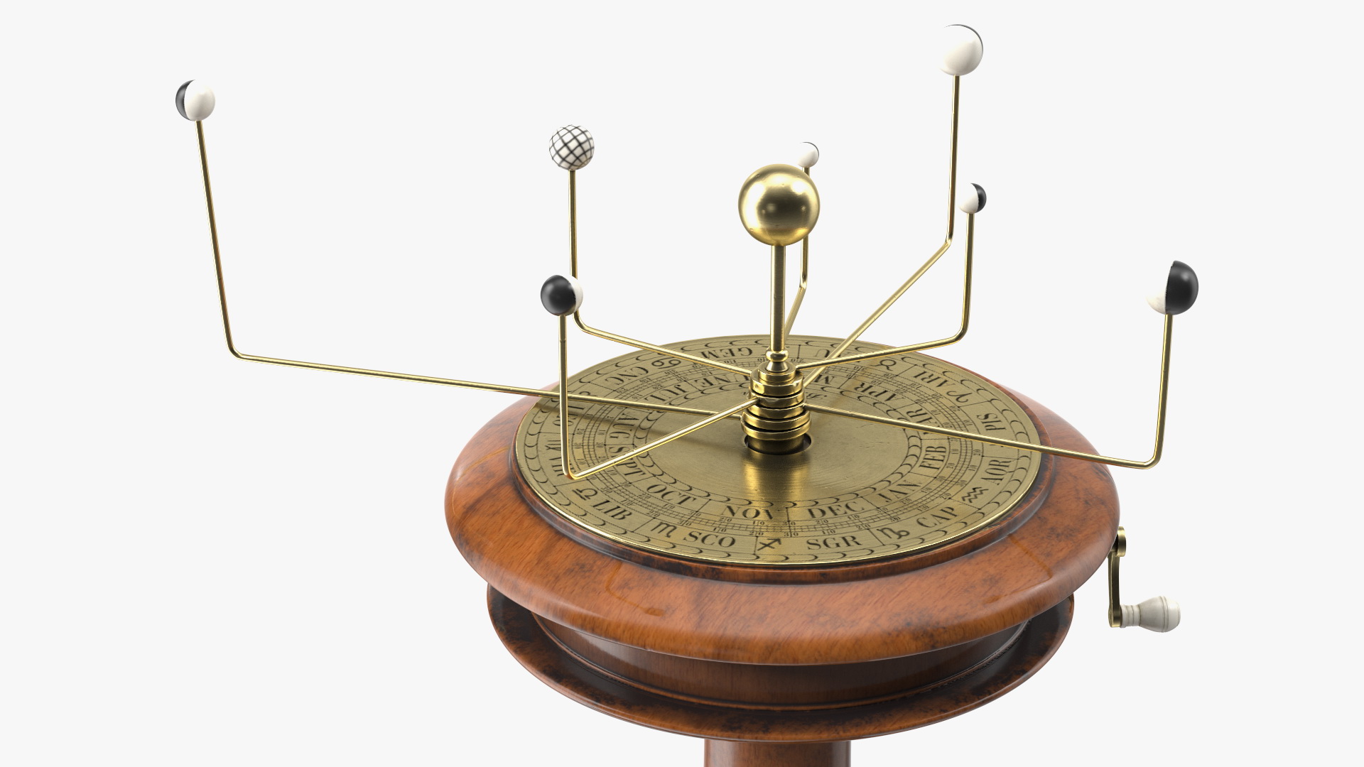 3D model Small Antique Orrery