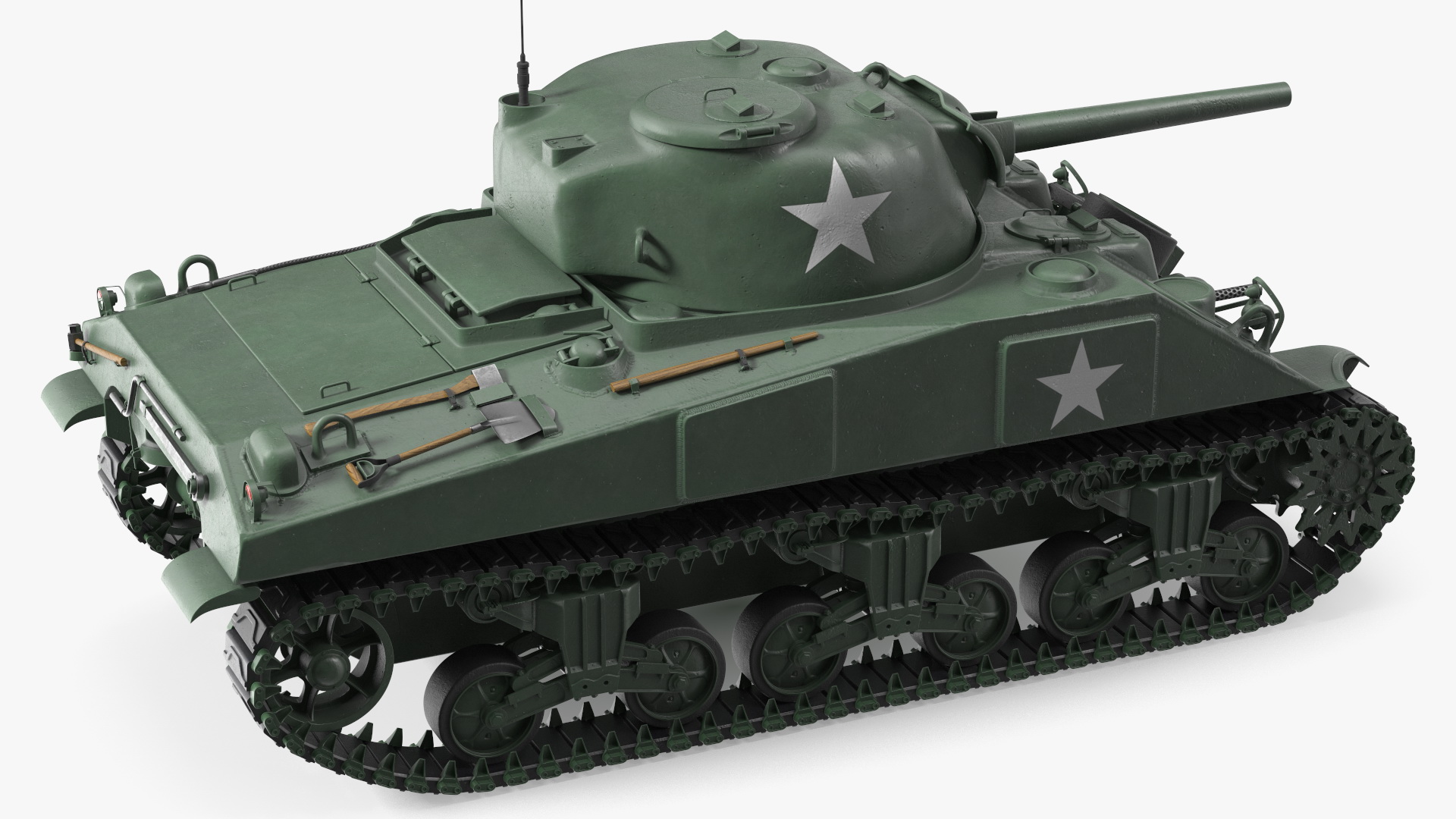 3D model M4 Sherman Tank