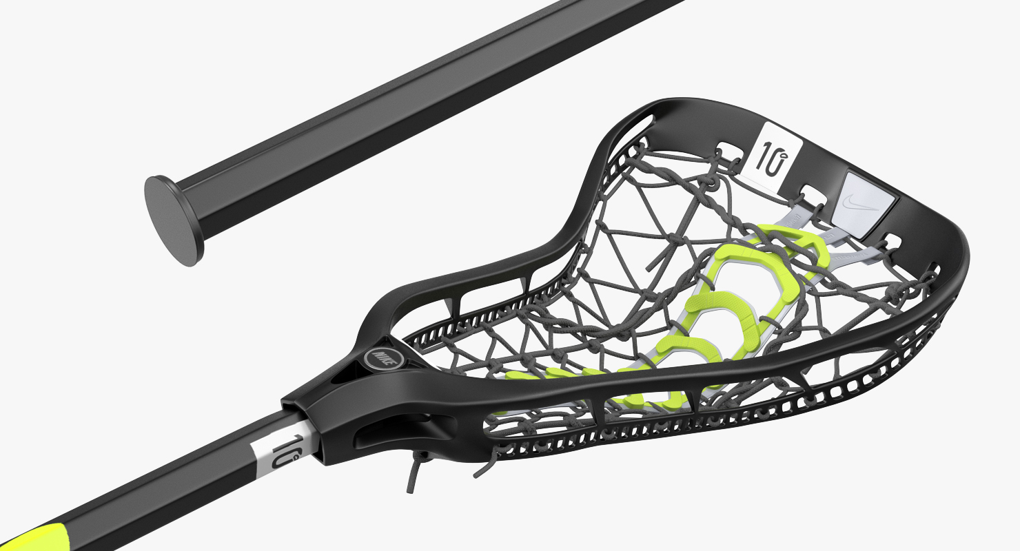 3D Nike Lunar Elite Womens Lacrosse Stick model