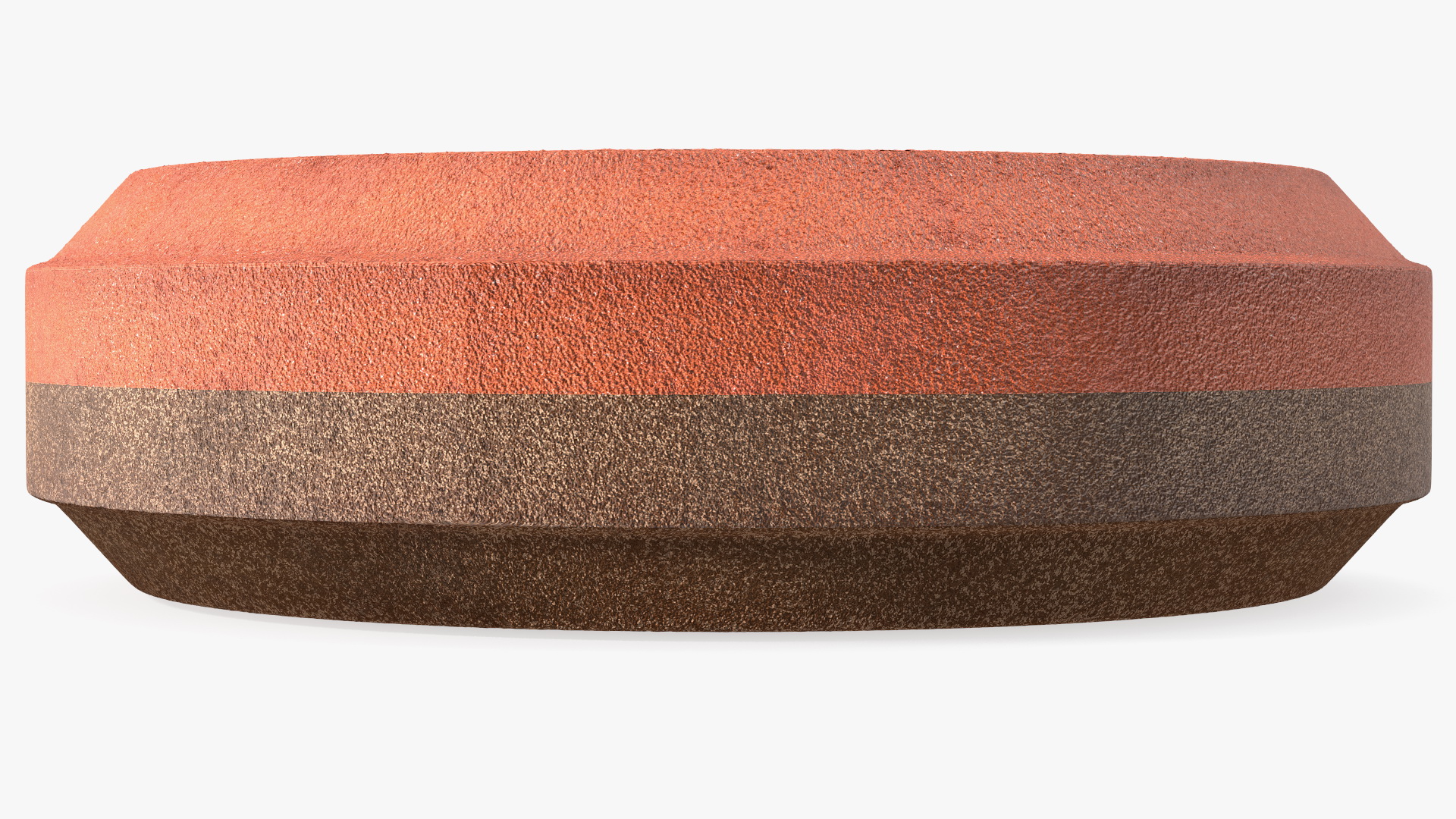 Whetstone Round Red 3D model