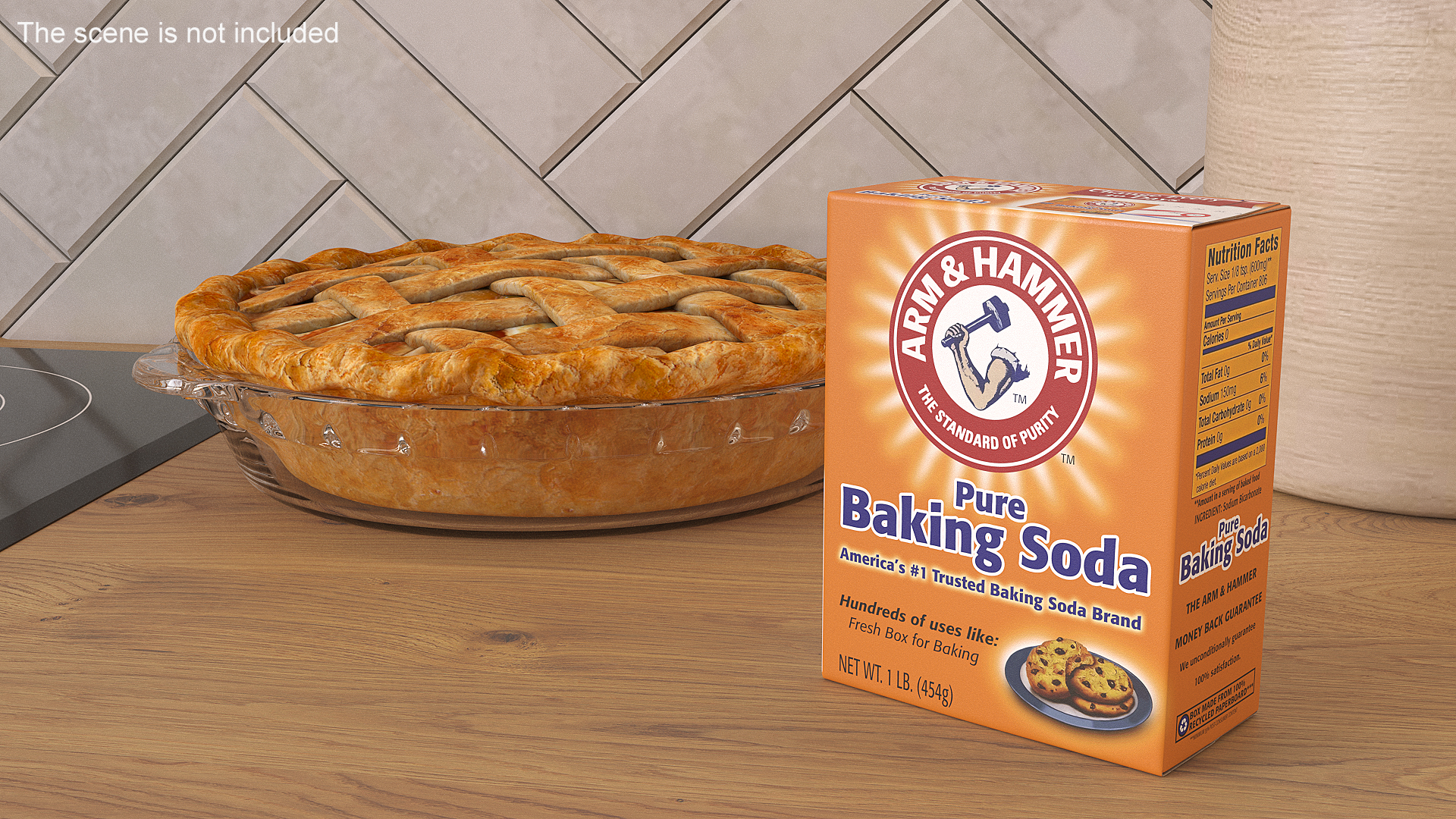 Baking Soda Package Arm and Hammer 3D model