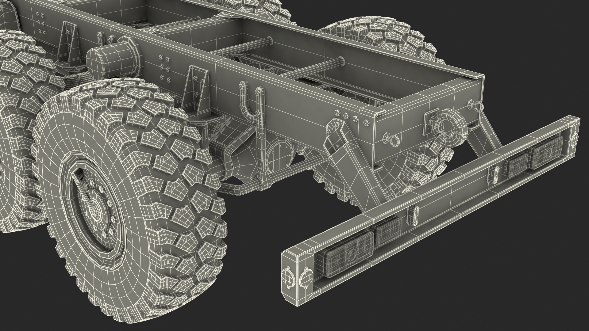 3D Kamaz 6560 Military Truck Dirty Rigged model