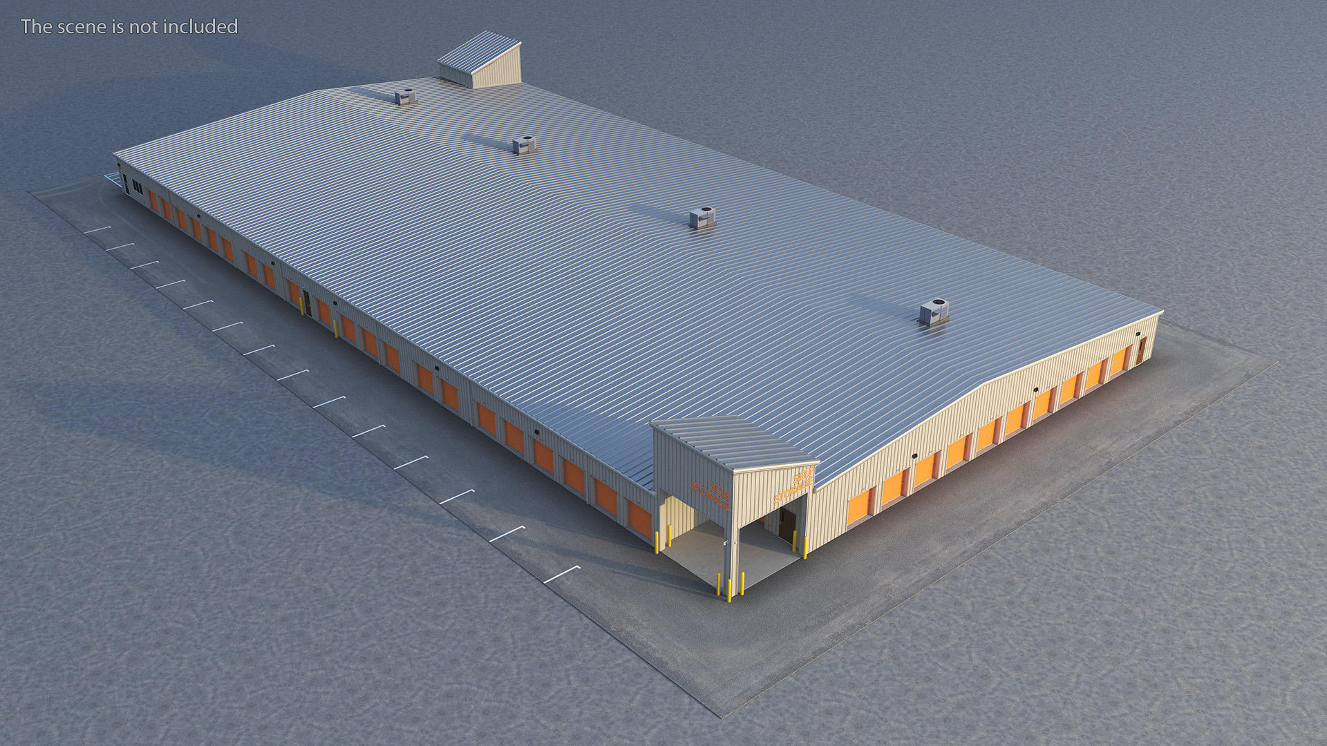 3D Storage Unit Building