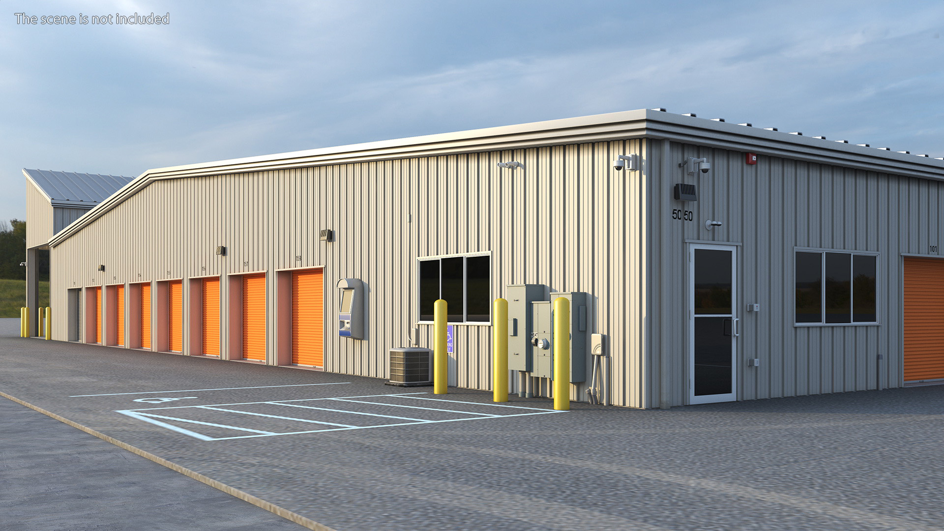 3D Storage Unit Building