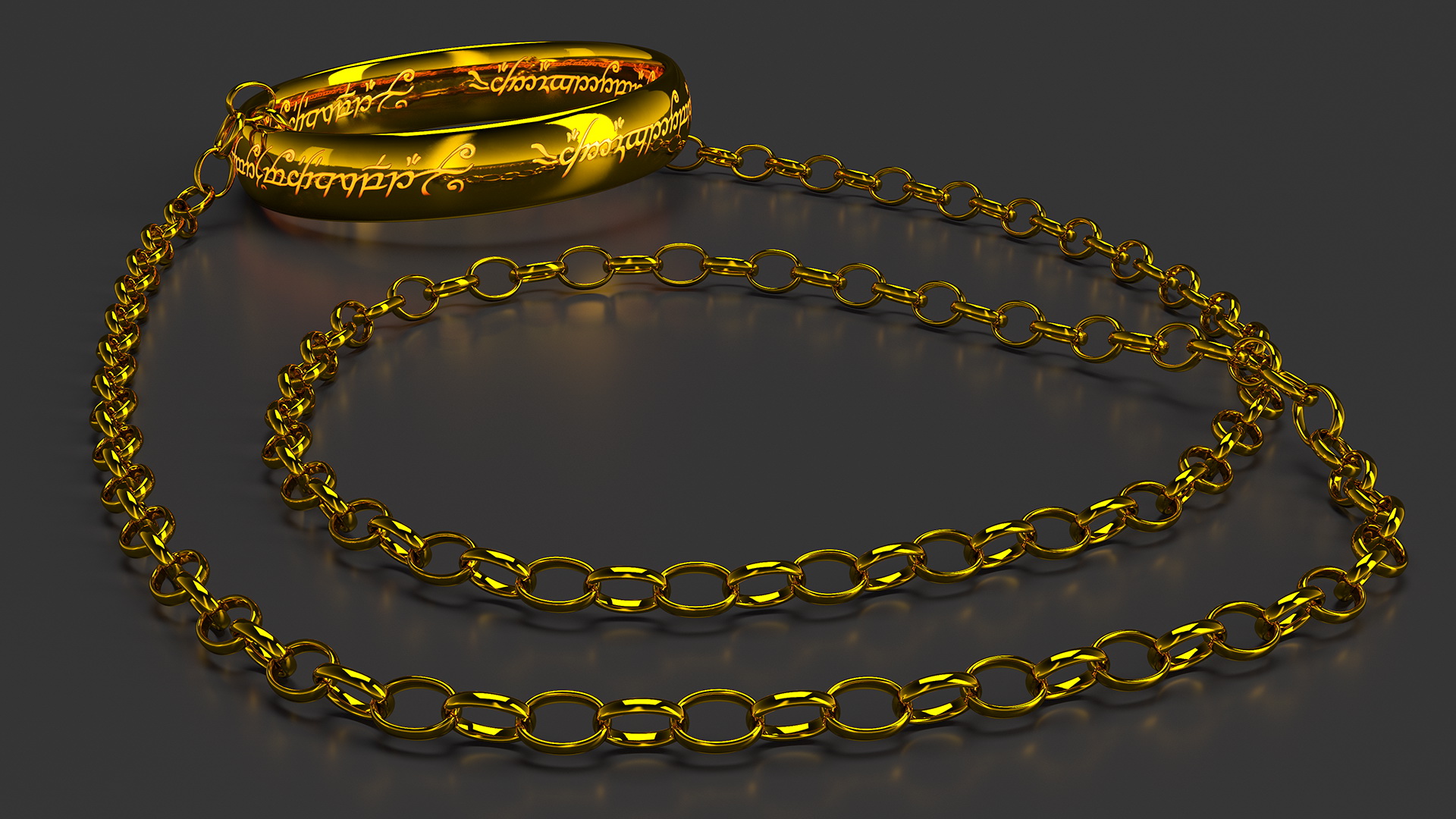 3D One Ring to Rule Them All with Chain