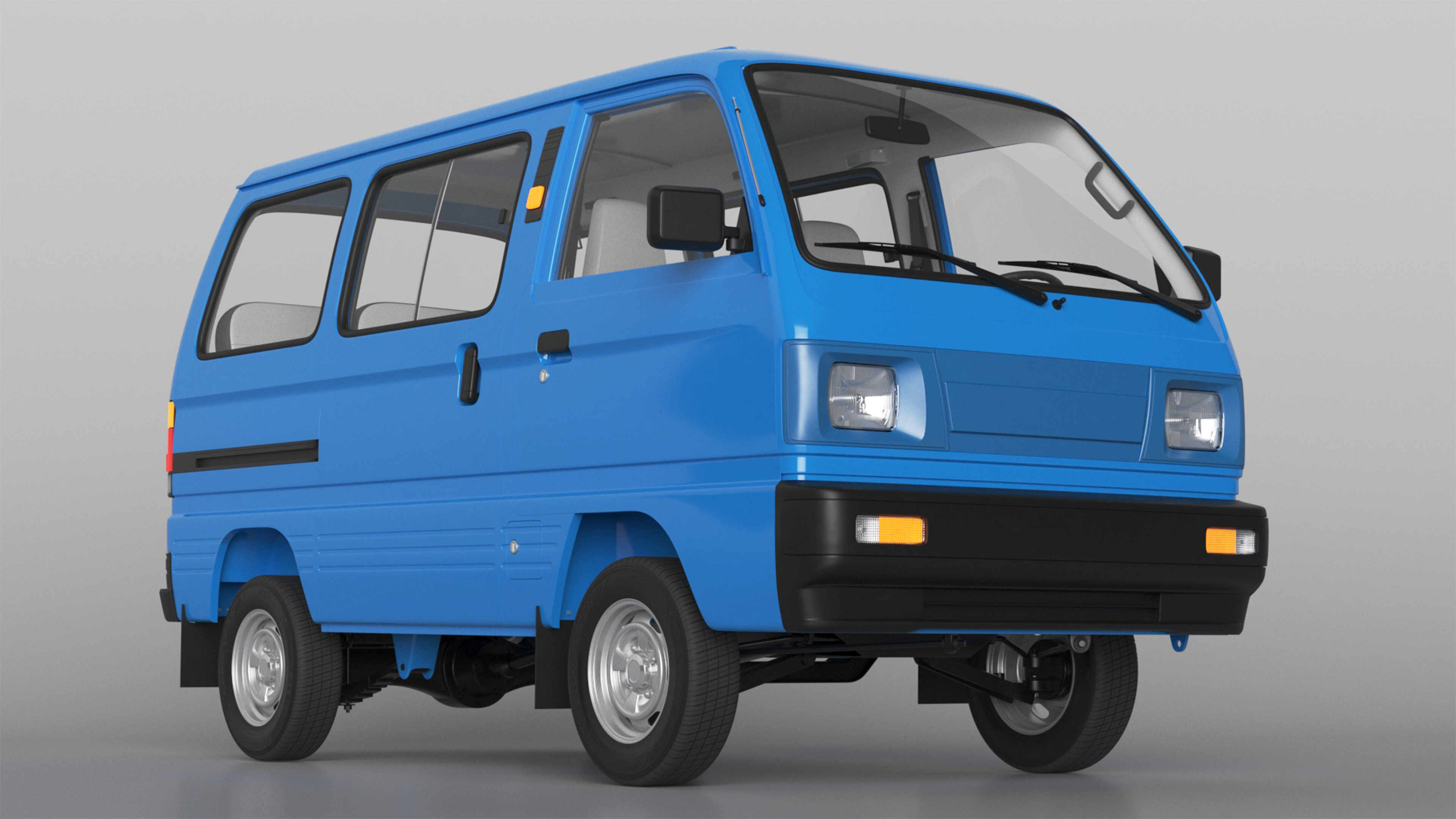 3D model Generic Passenger Minivan