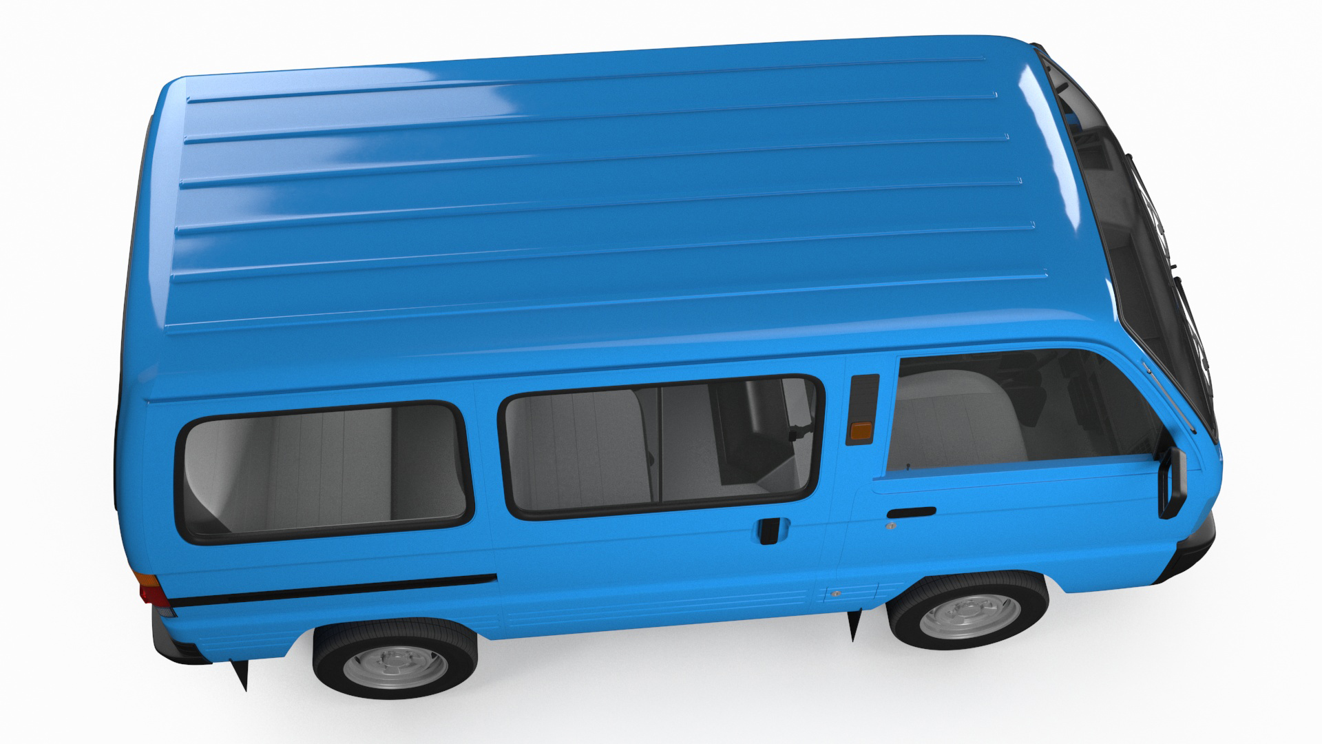 3D model Generic Passenger Minivan