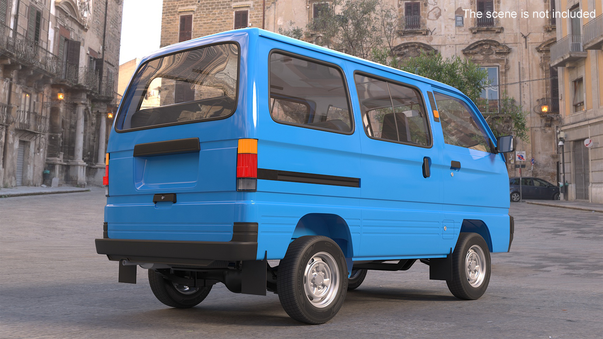 3D model Generic Passenger Minivan