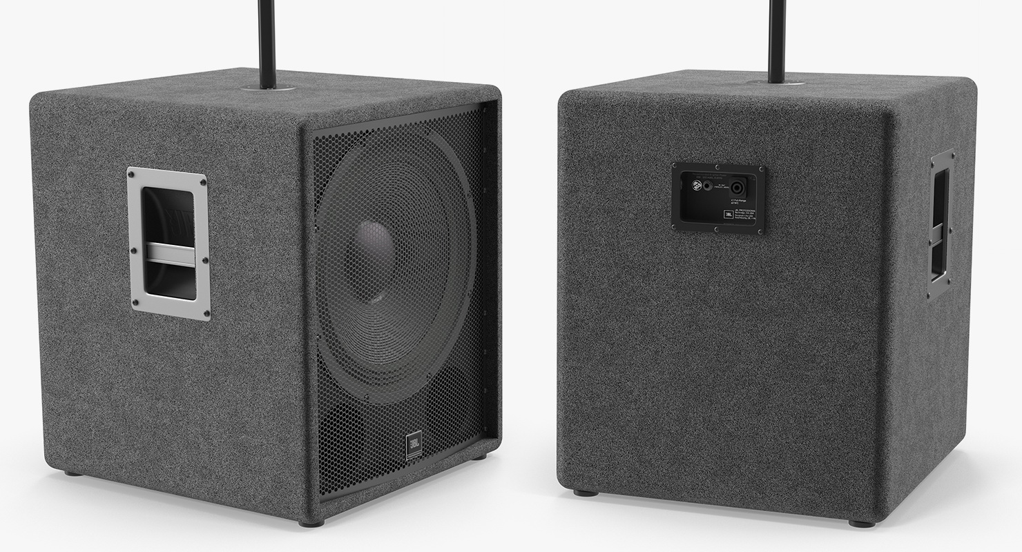 3D model JBL Passive Speakers