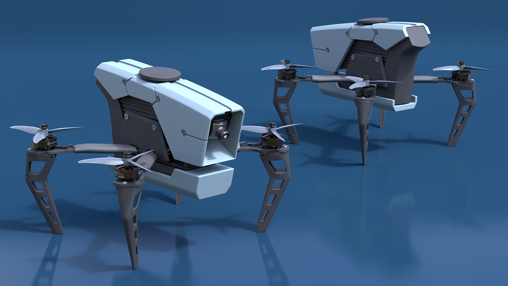 3D Israel Interceptor Kamikaze Drone model