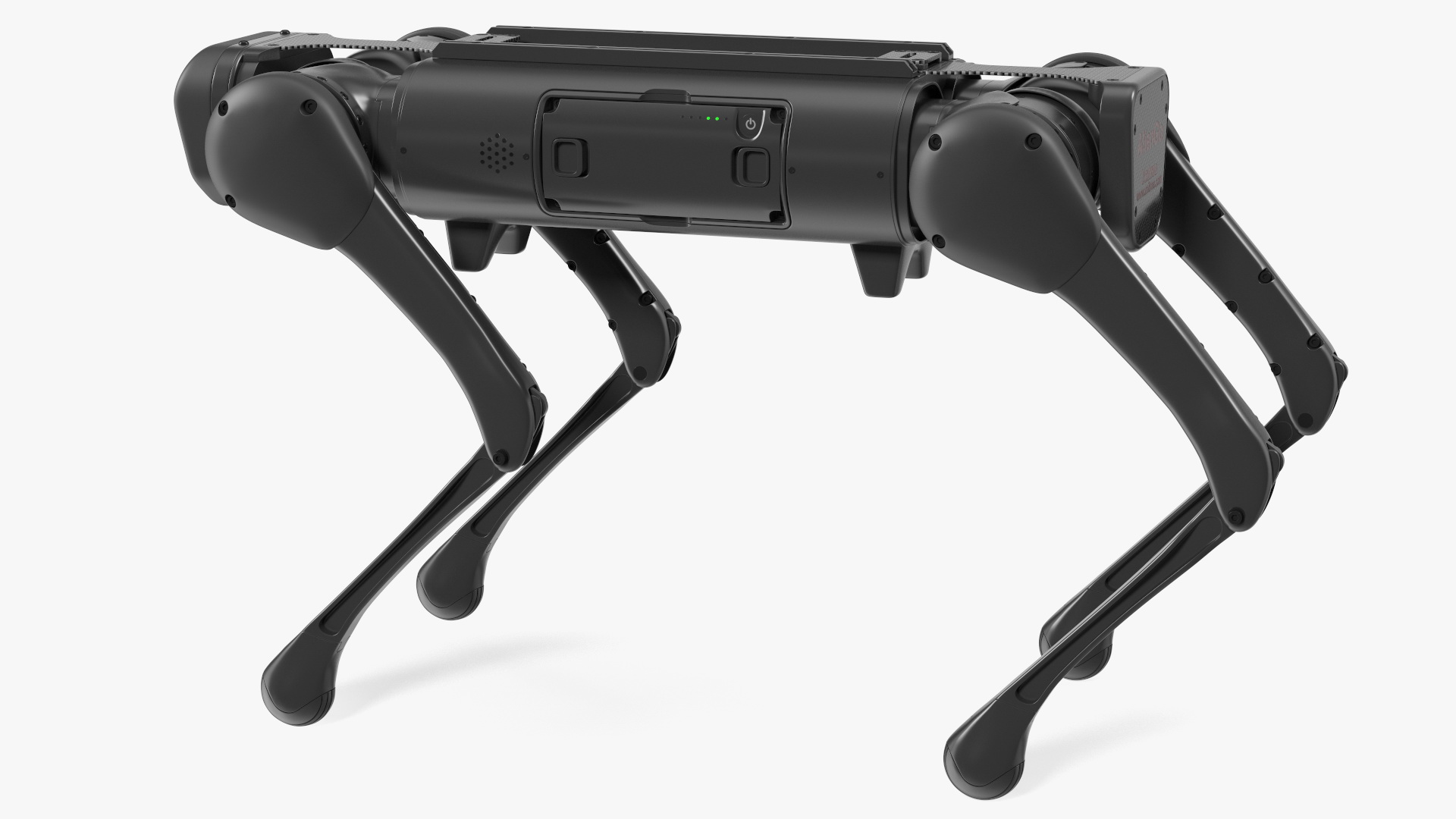 Aliengo Robot Dog Rigged 3D model