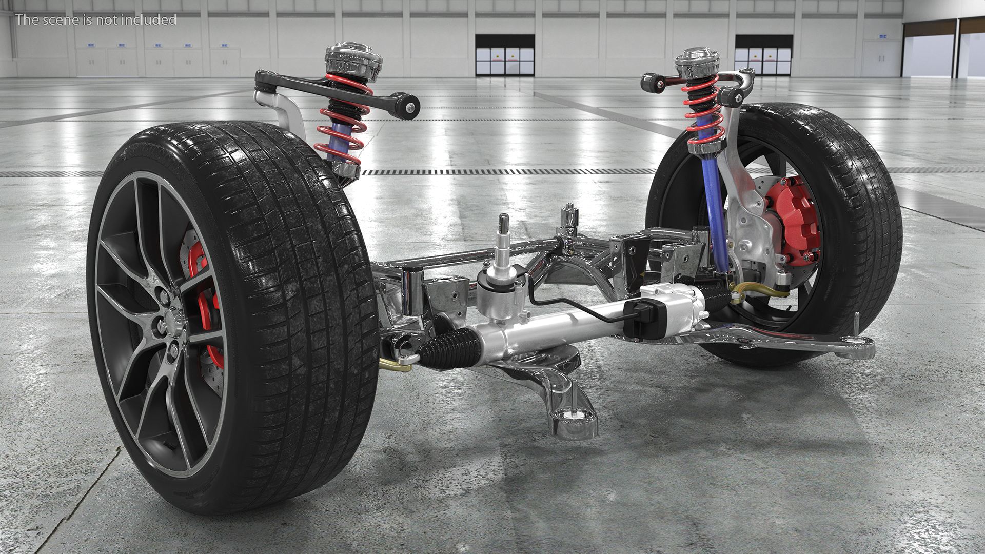 3D Car Suspension System