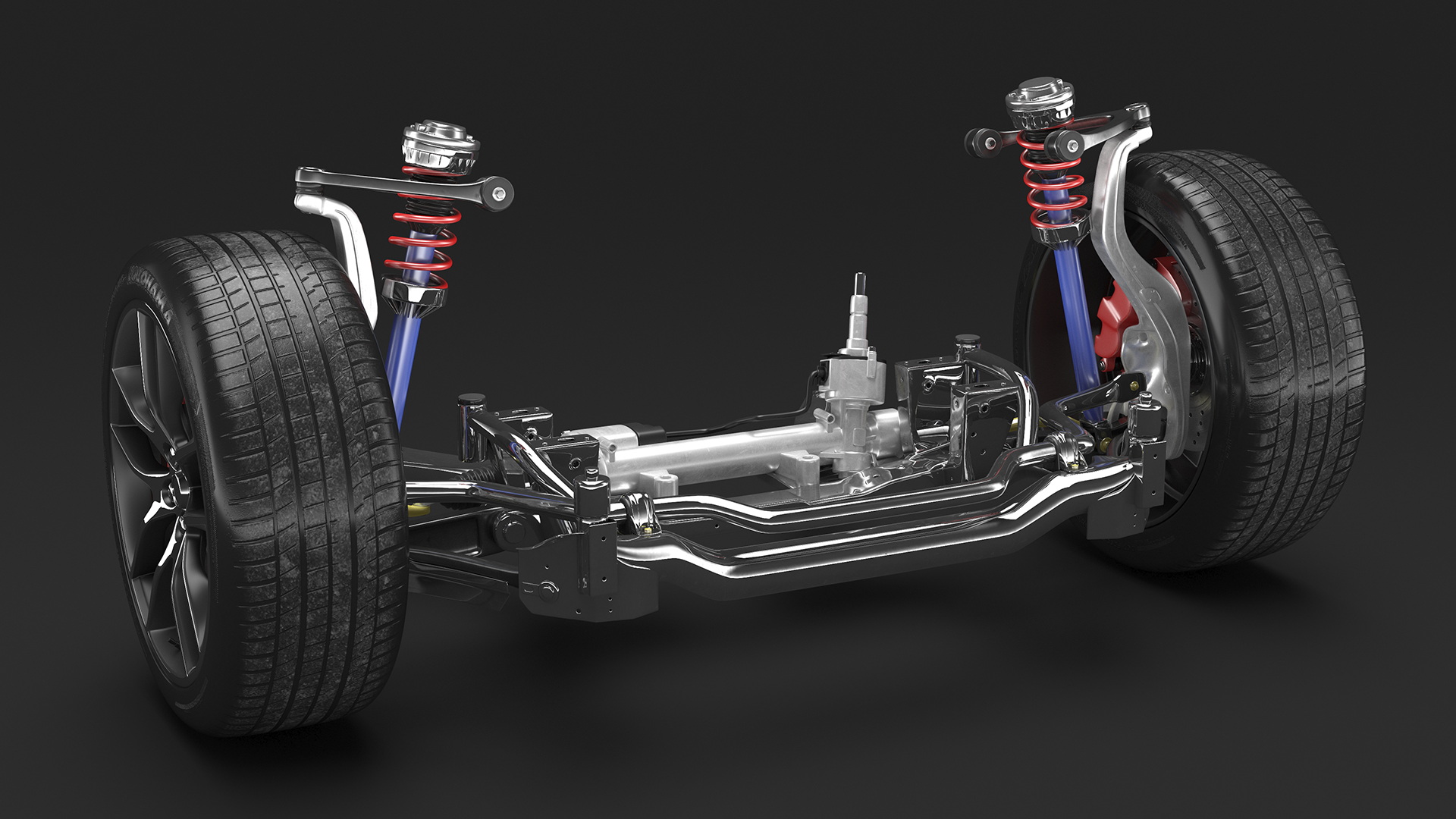 3D Car Suspension System