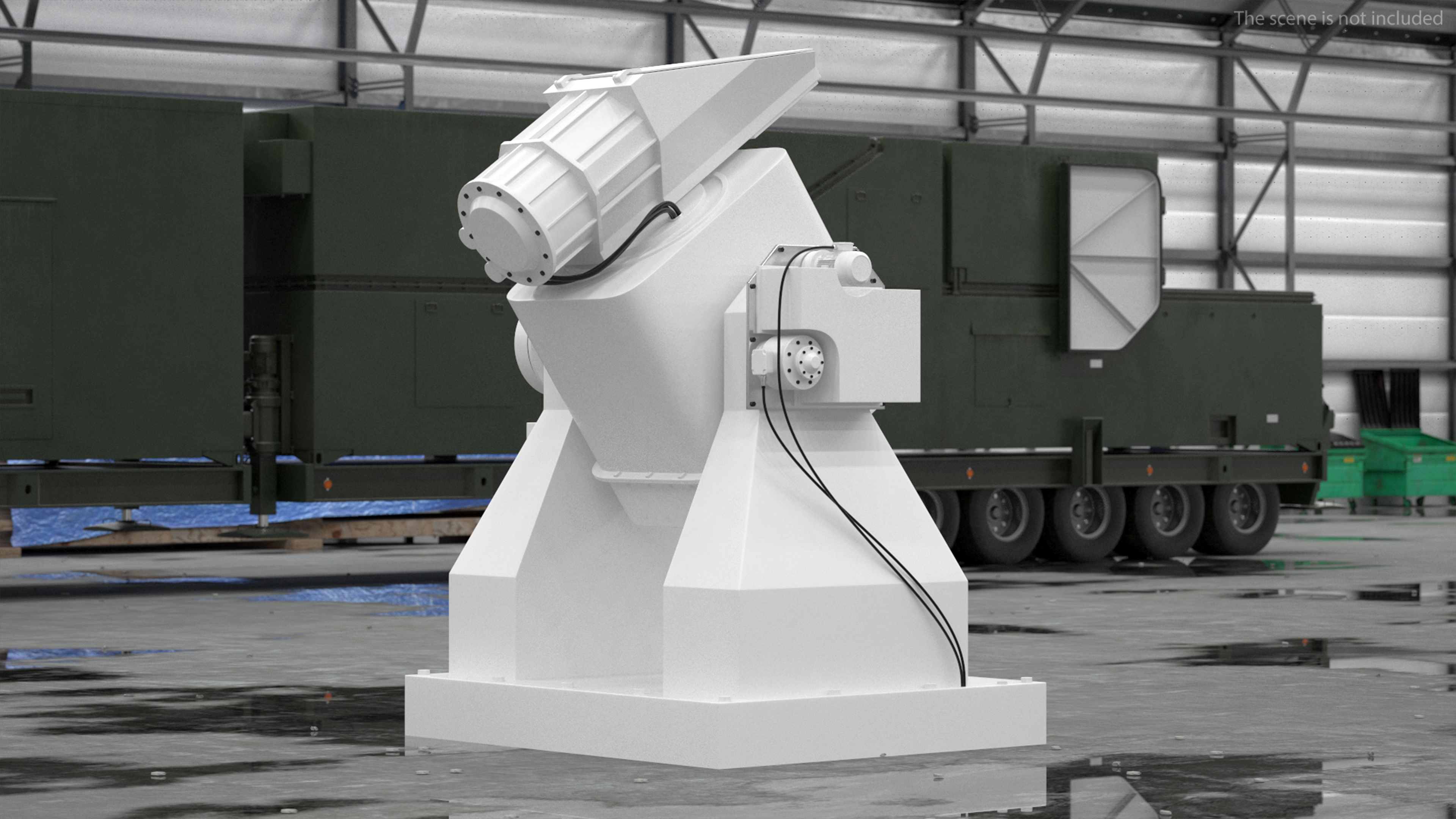 3D model Laser Defense Turret