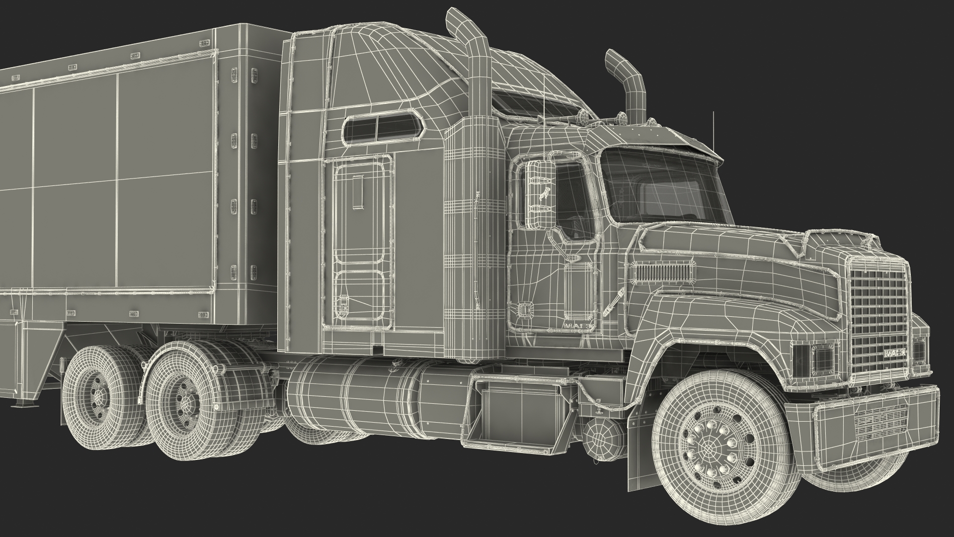 Coca Cola Christmas Truck Rigged 3D