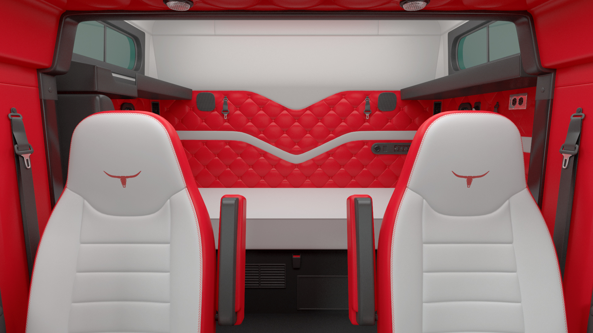 Coca Cola Christmas Truck Rigged 3D