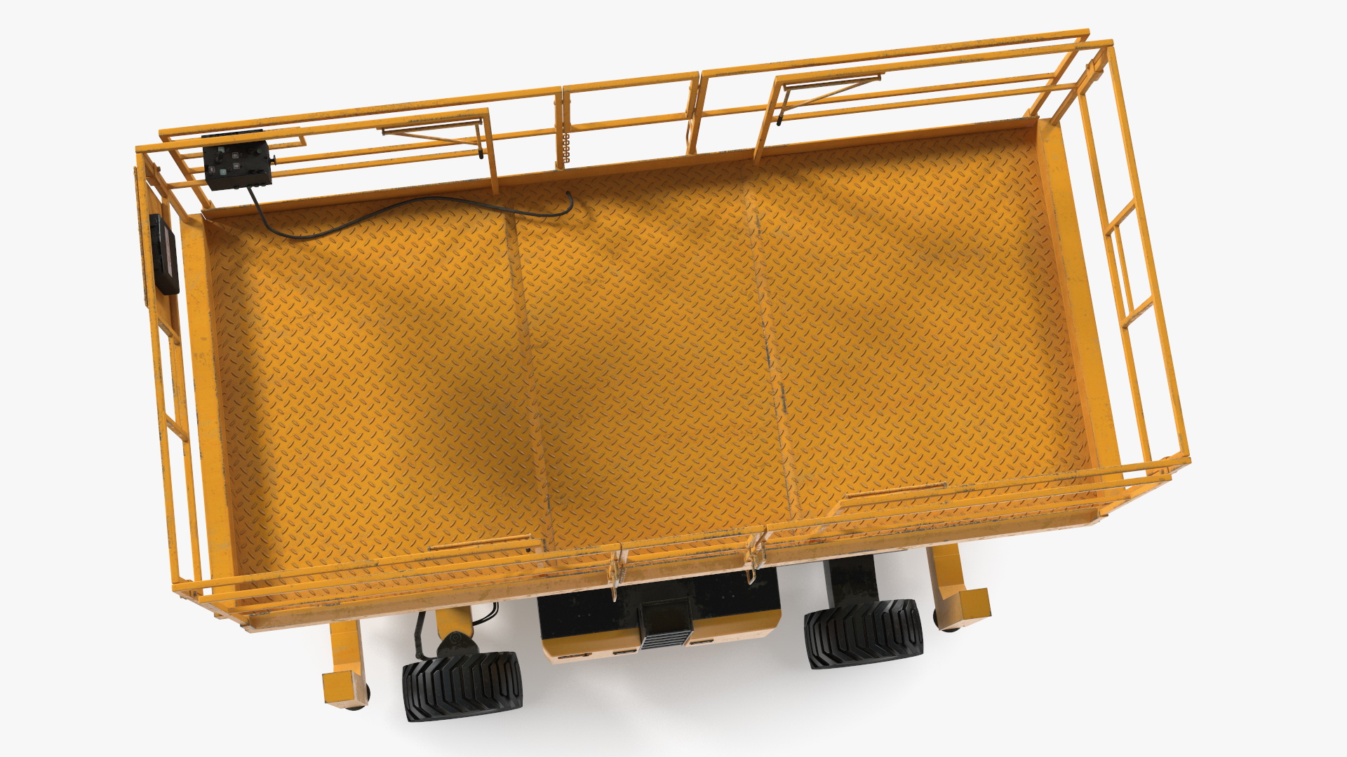 Industrial Scissor Lift Platform 3D