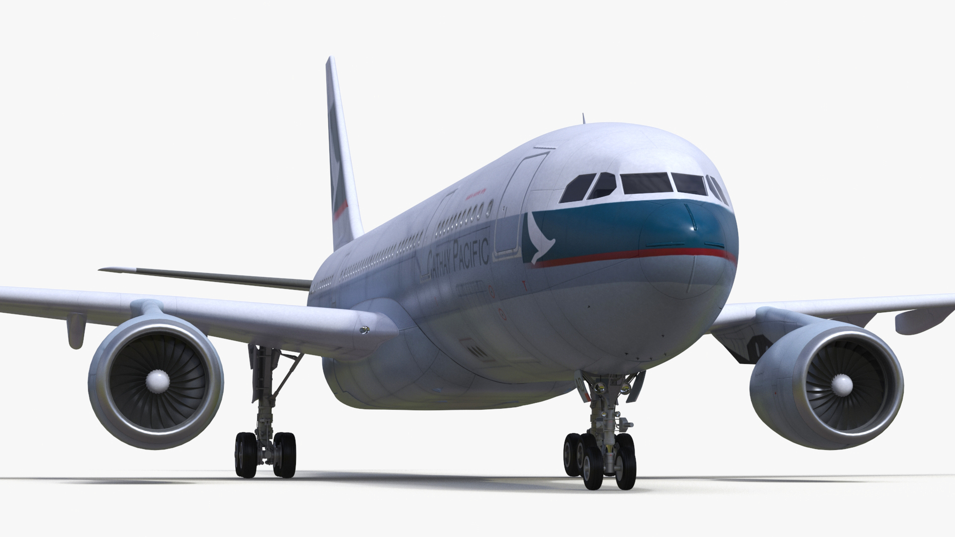 Cathay Pacific Airbus A330-200 Rigged 3D