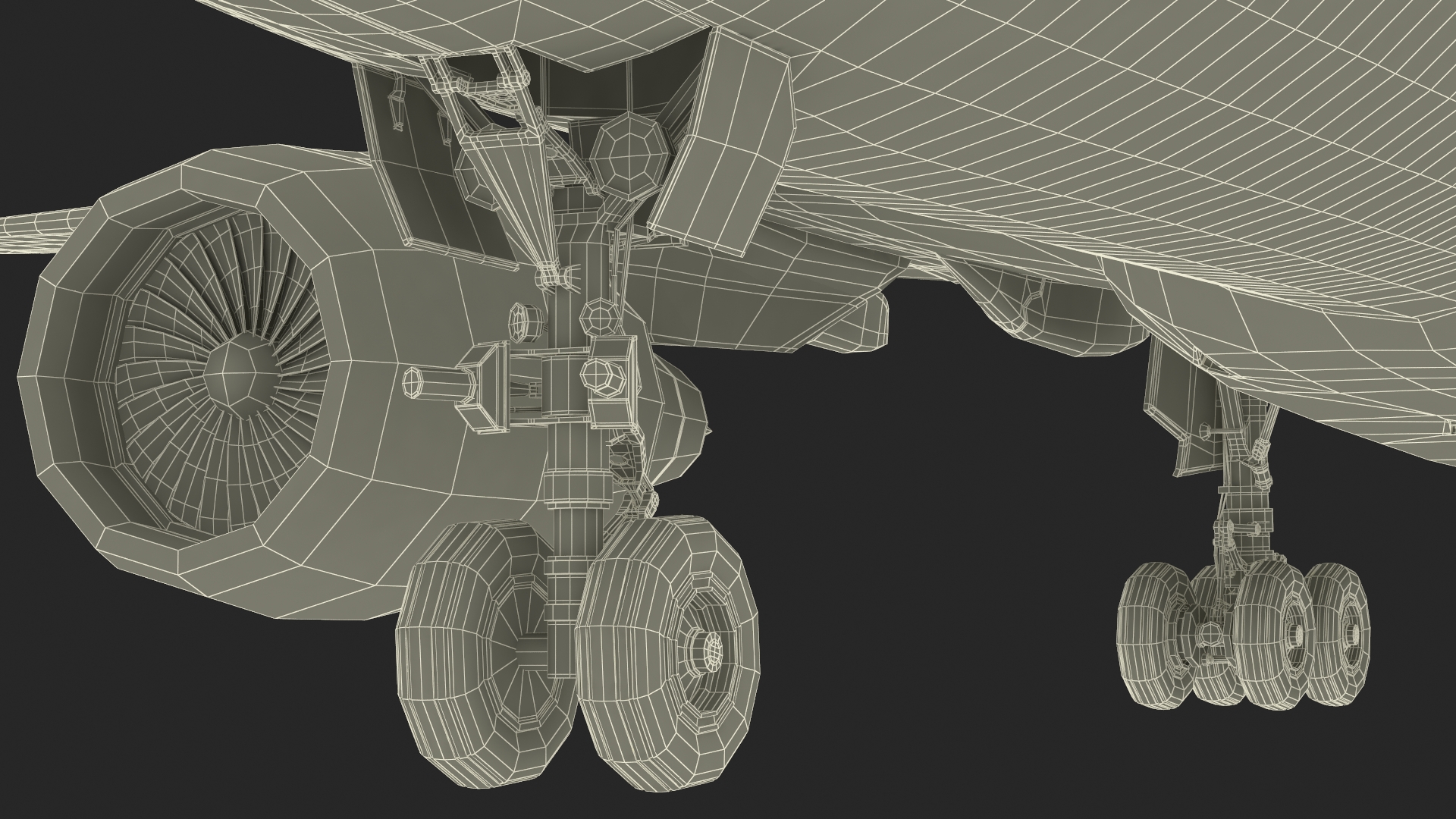 Cathay Pacific Airbus A330-200 Rigged 3D