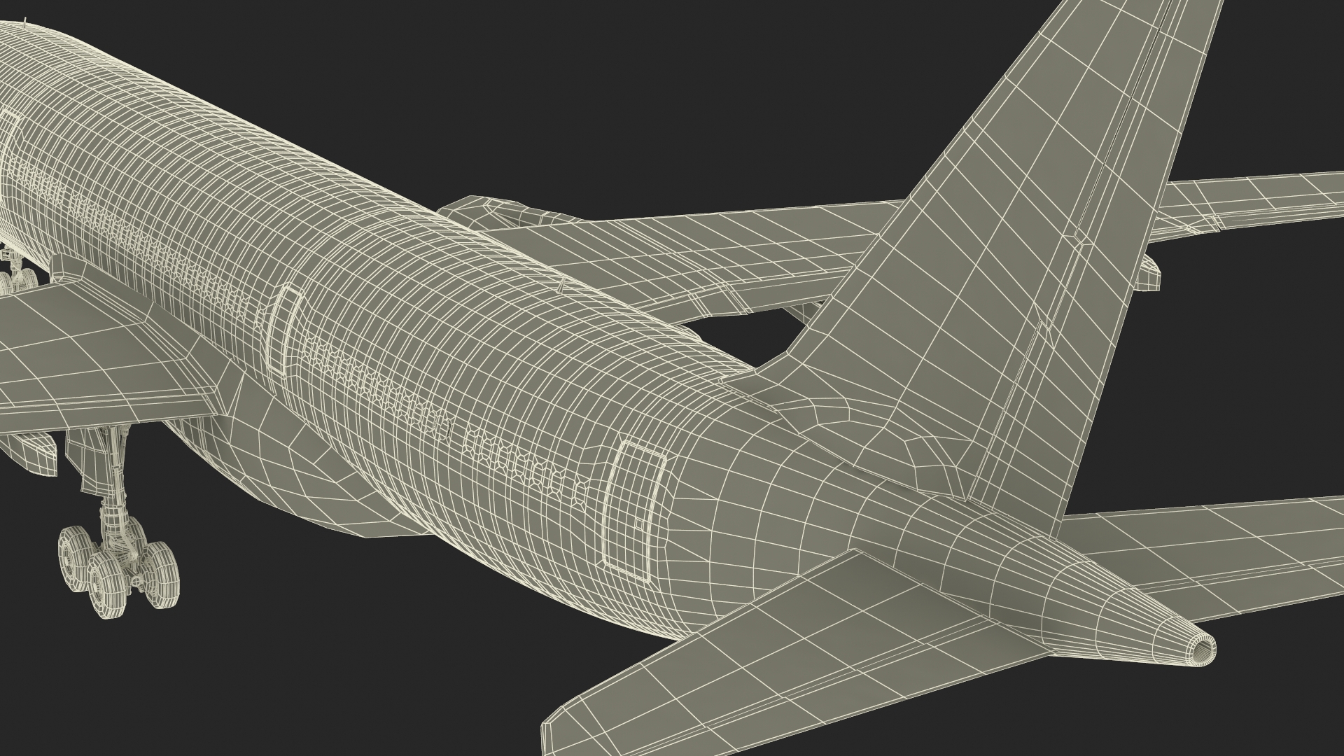 Cathay Pacific Airbus A330-200 Rigged 3D