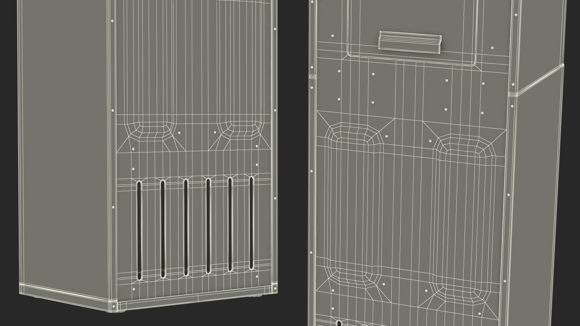 Industrial Control Panel 3D model