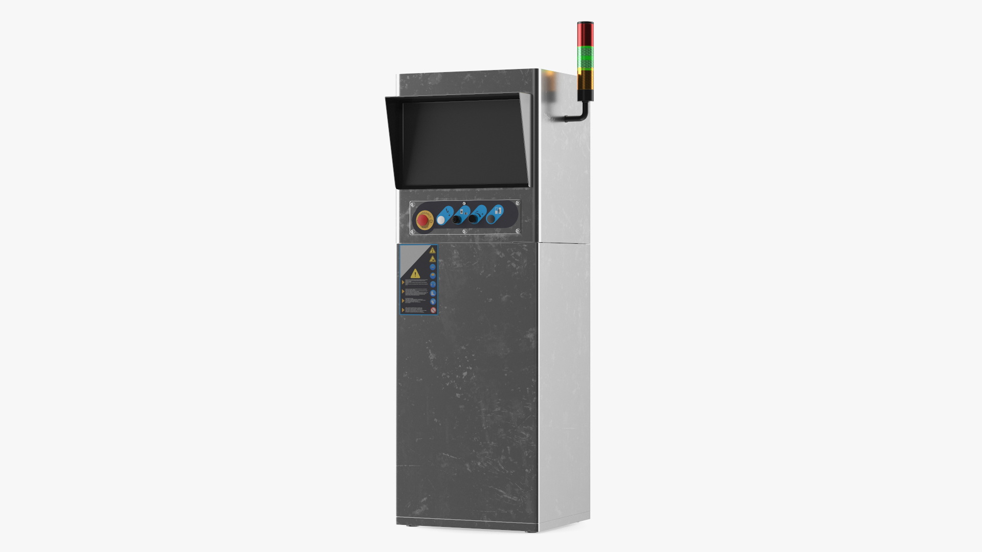 Industrial Control Panel 3D model