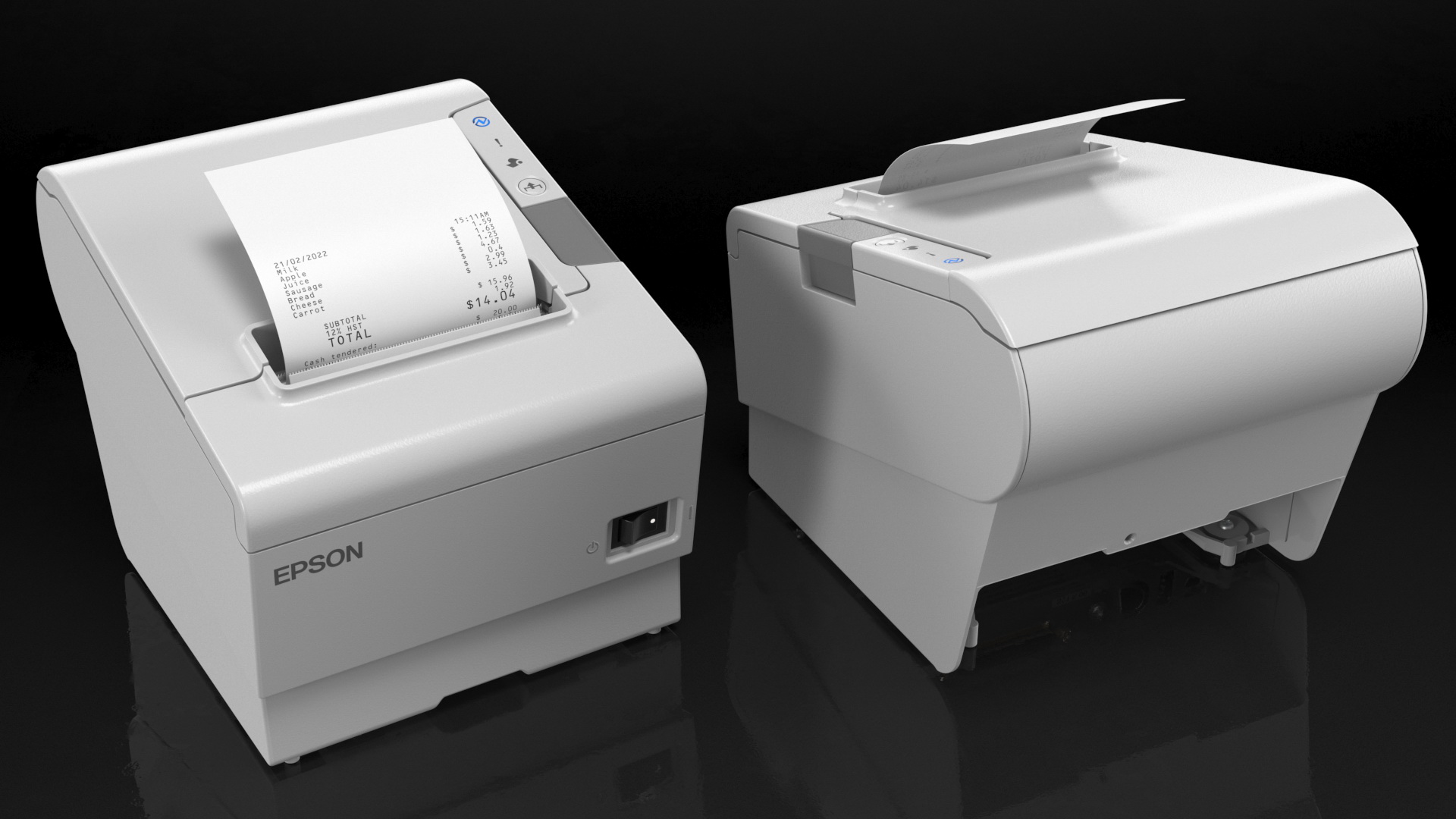 3D model OmniLink TM T88VI DT2 Thermal POS Printer with Integrated PC