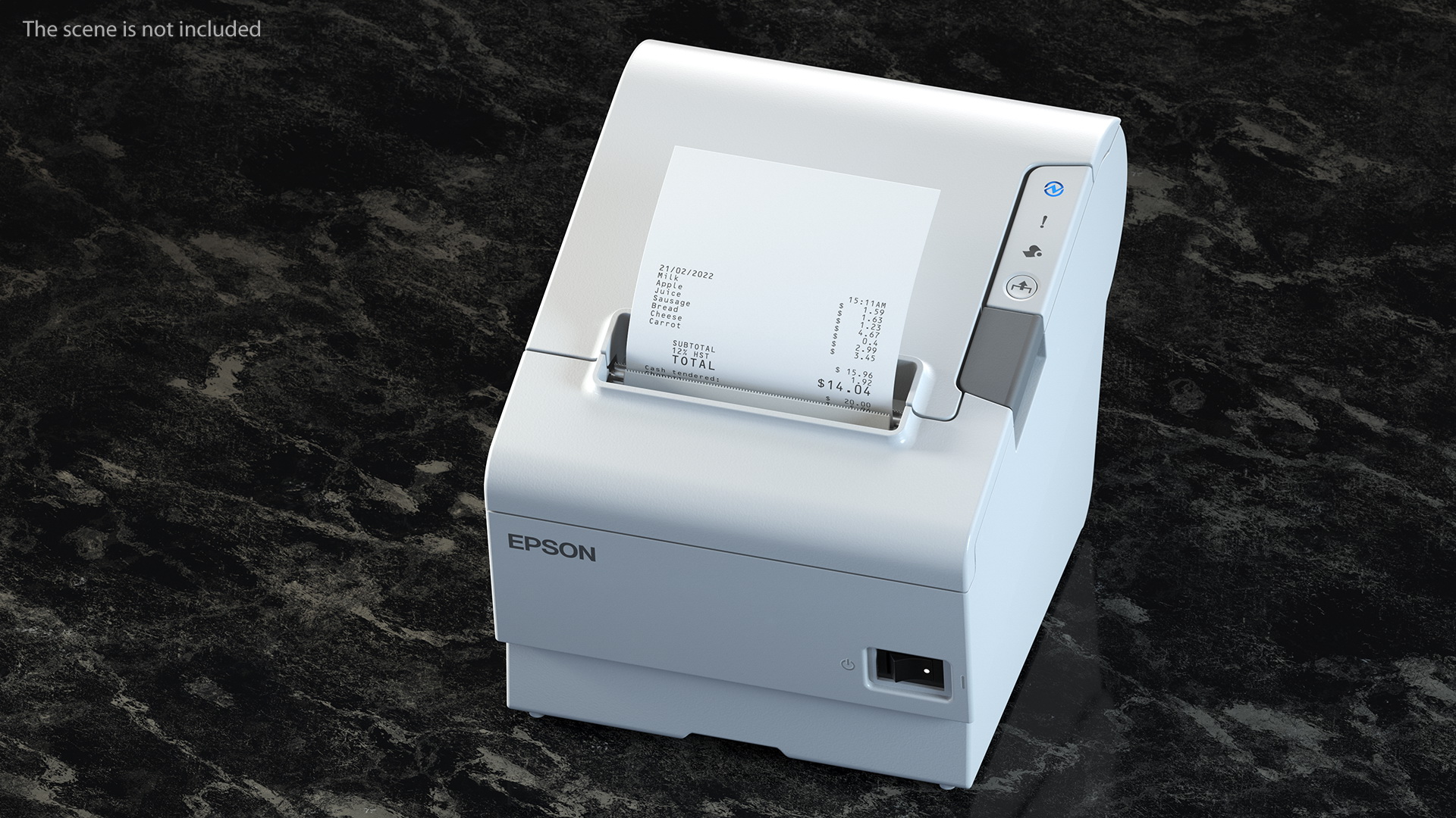 3D model OmniLink TM T88VI DT2 Thermal POS Printer with Integrated PC