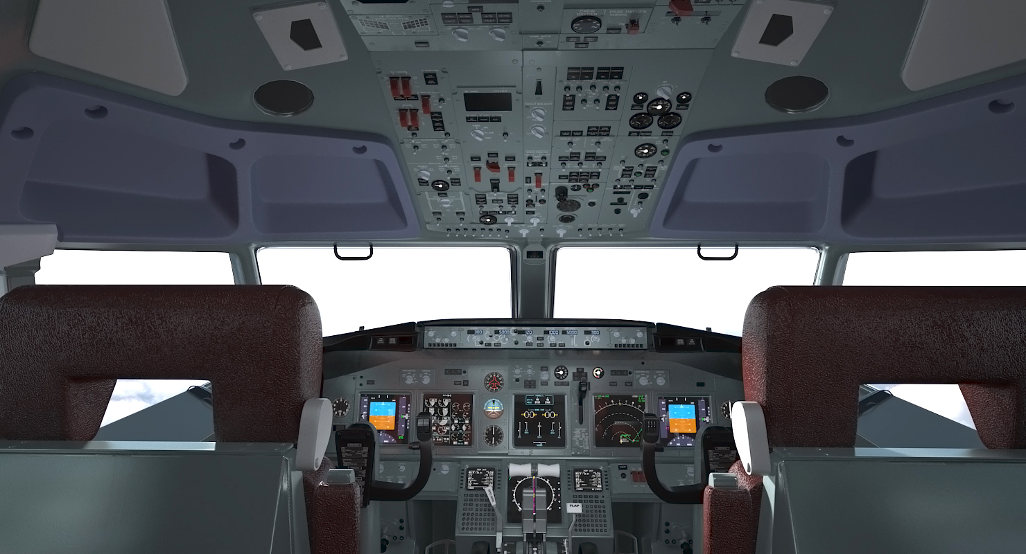 Boeing 737 900 with Interior Southwest Airlines 3D