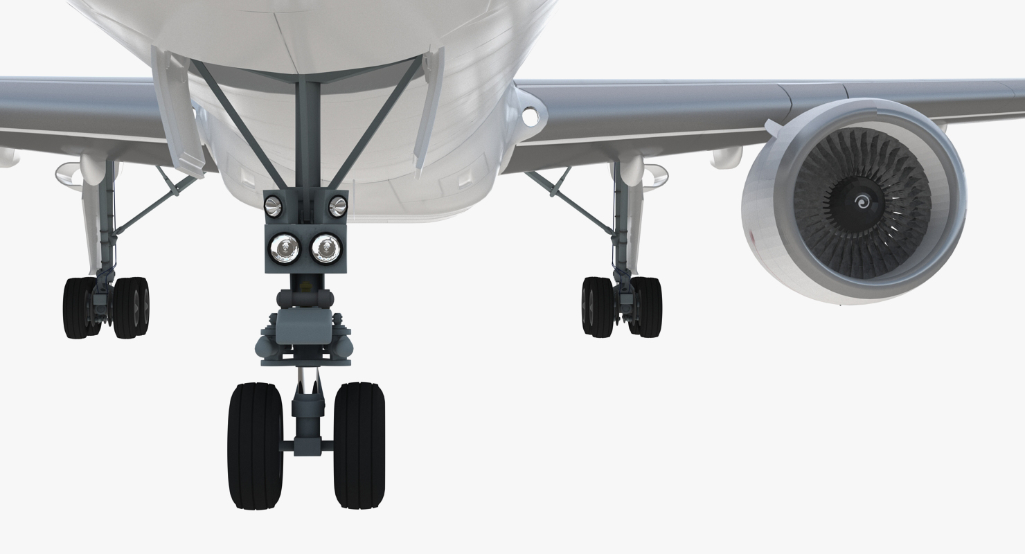 3D Boeing 757 300 with Interior and Cockpit Generic model