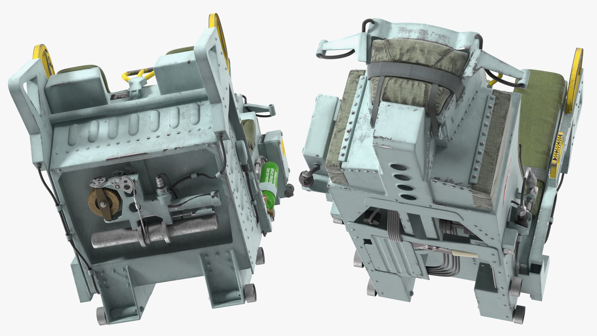 3D ACES II Ejection Seat System model