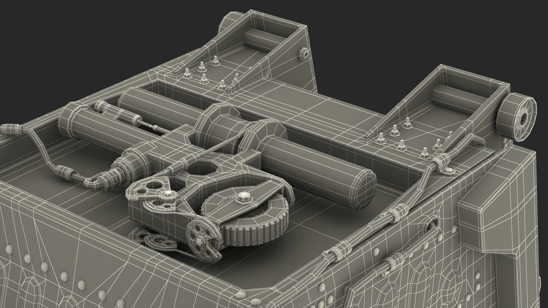 3D ACES II Ejection Seat System model