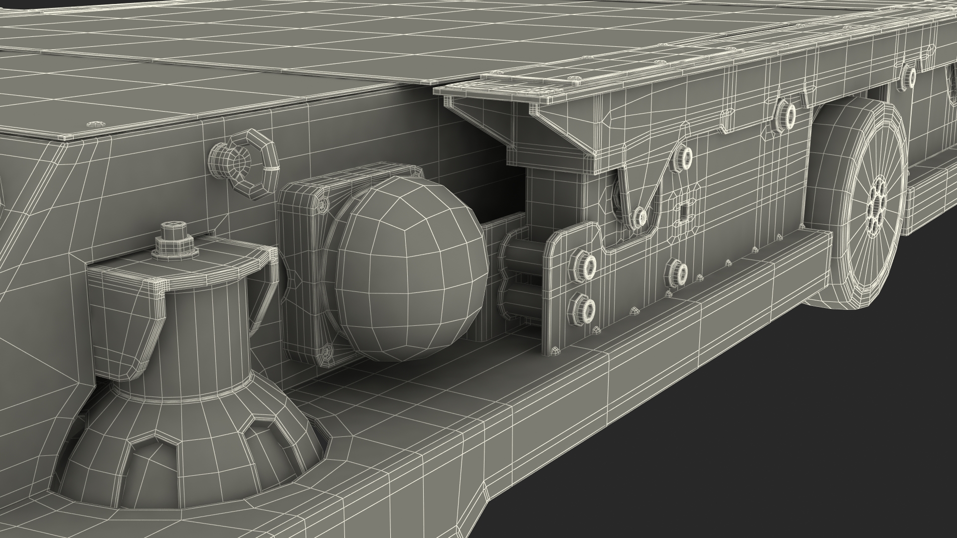 3D Smart Transport Robot Rigged model