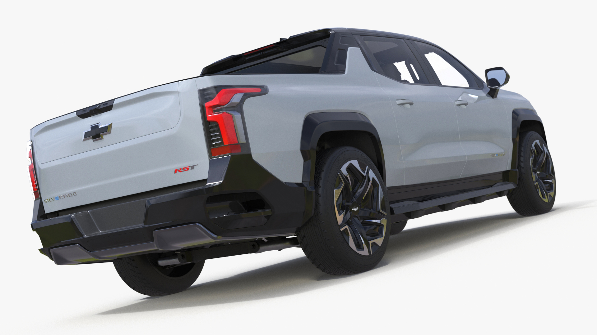 Chevrolet Silverado EV 2024 Gray 3D