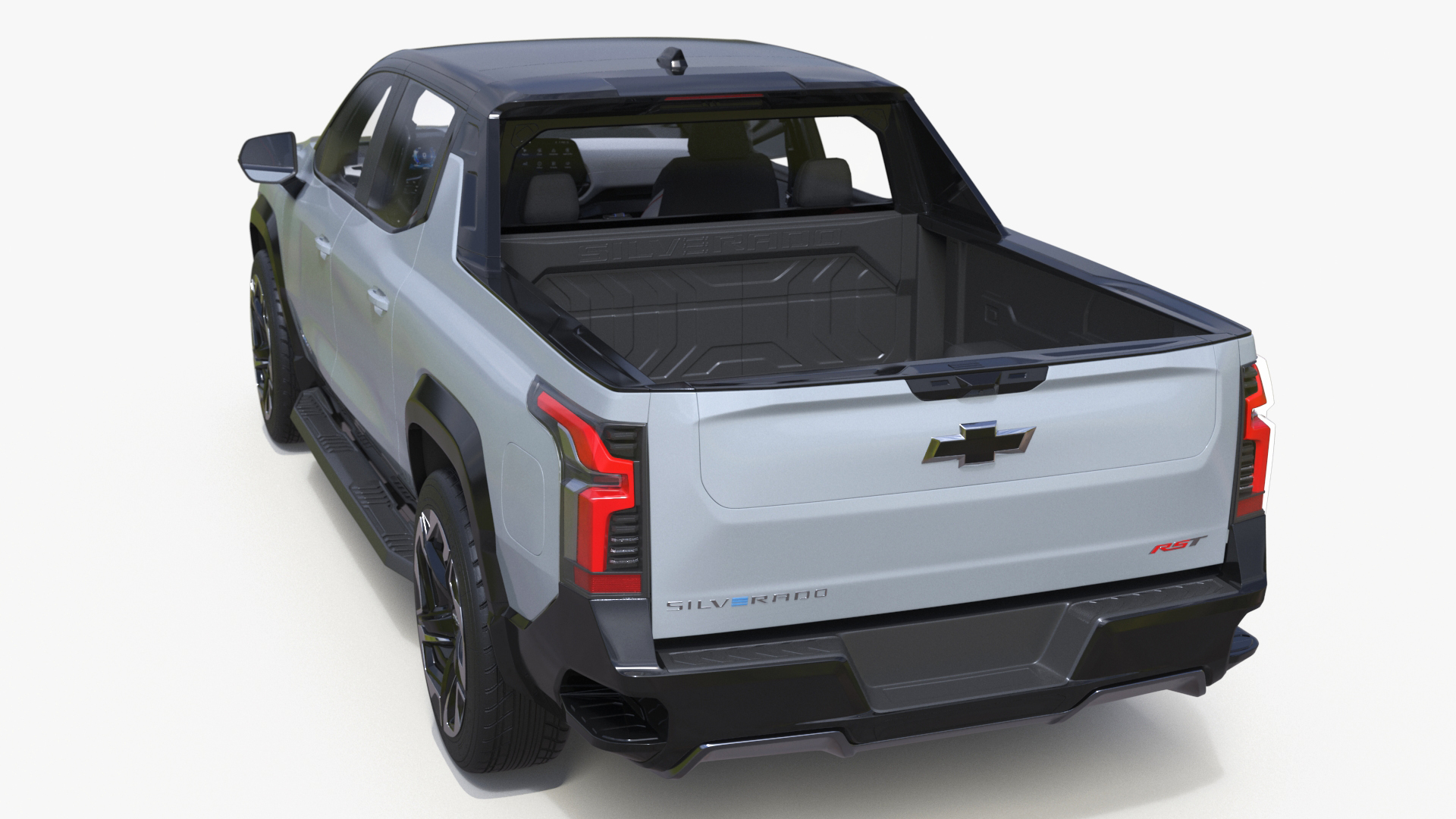 Chevrolet Silverado EV 2024 Gray 3D