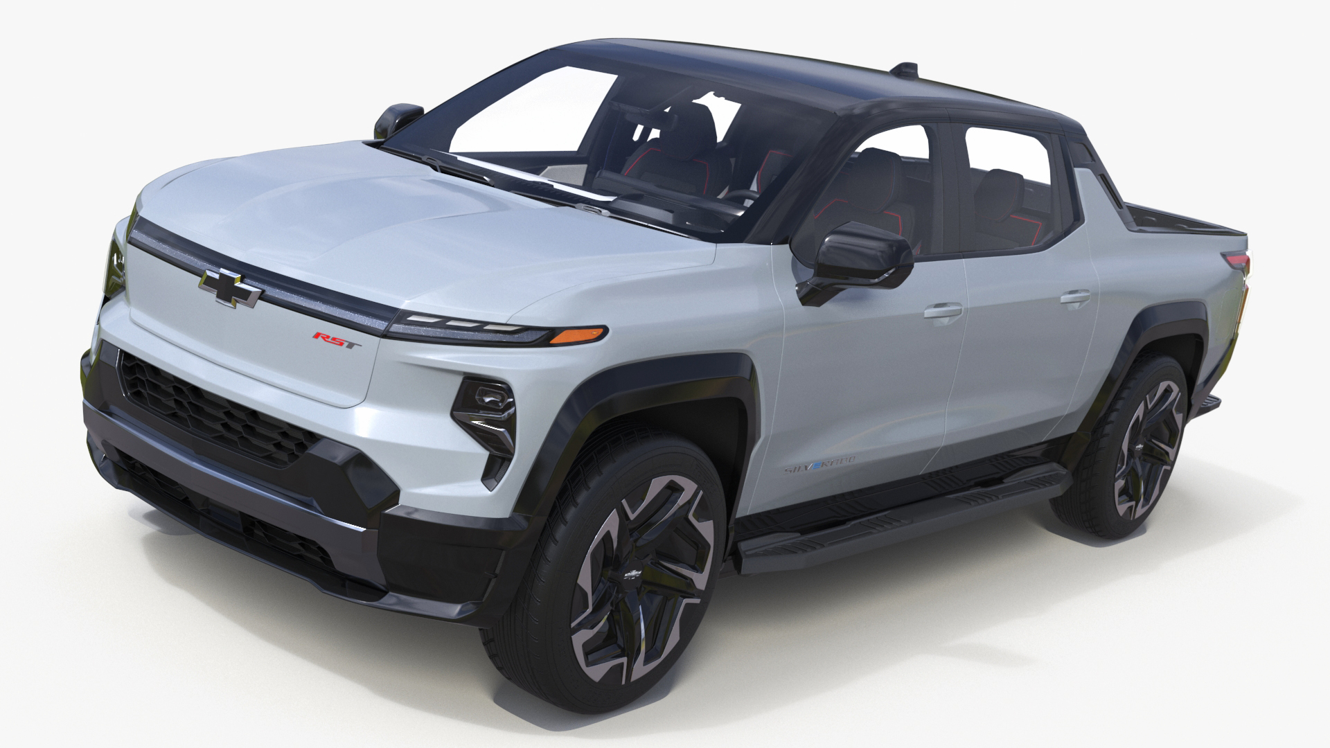 Chevrolet Silverado EV 2024 Gray 3D