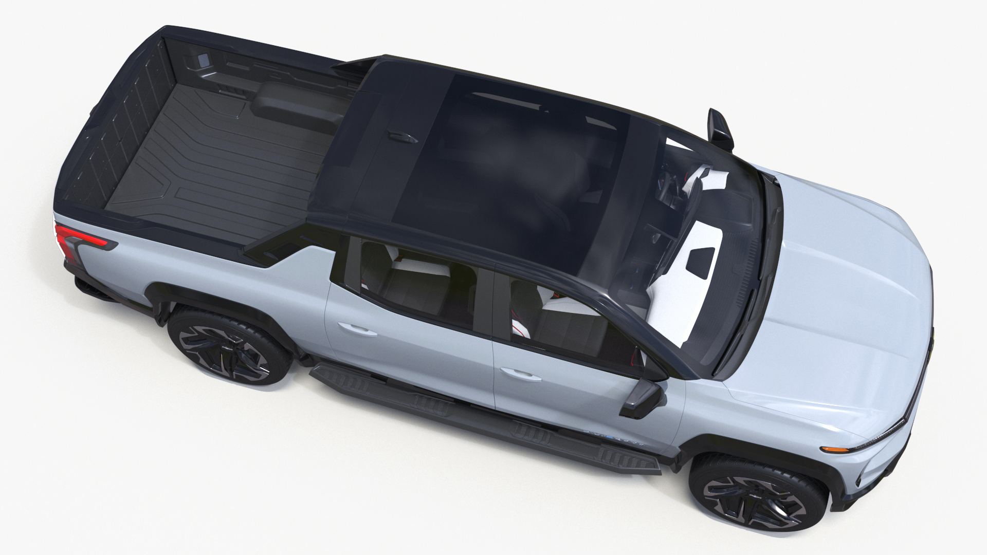 Chevrolet Silverado EV 2024 Gray 3D