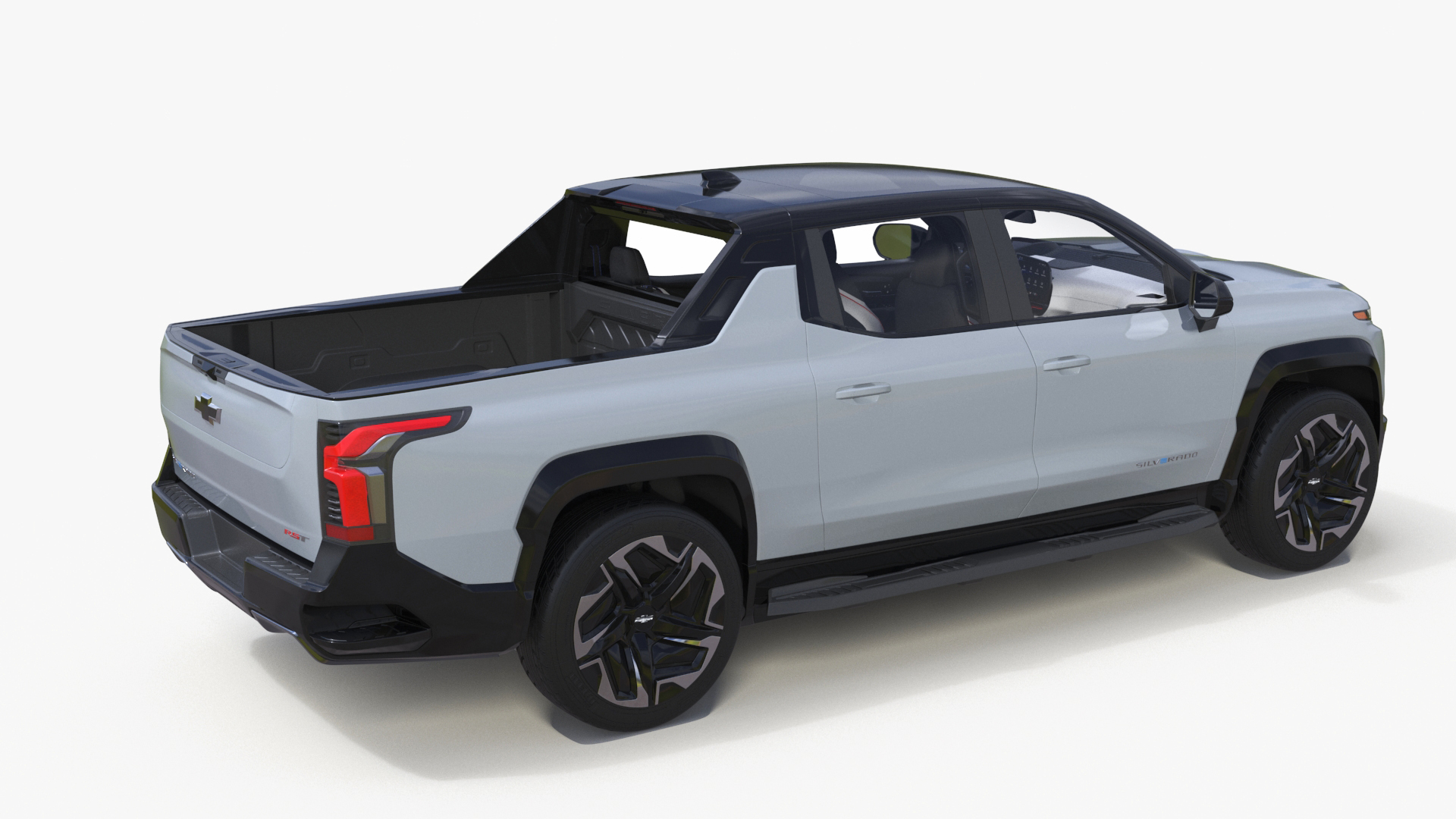 Chevrolet Silverado EV 2024 Gray 3D