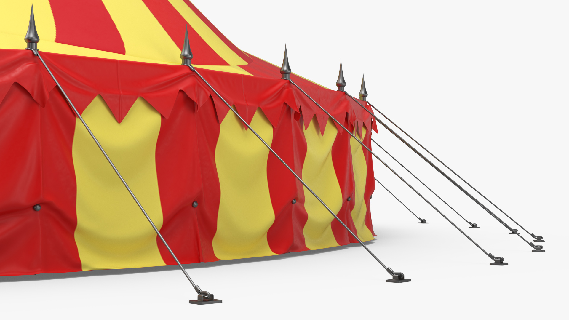 3D Big Round Circus Tent